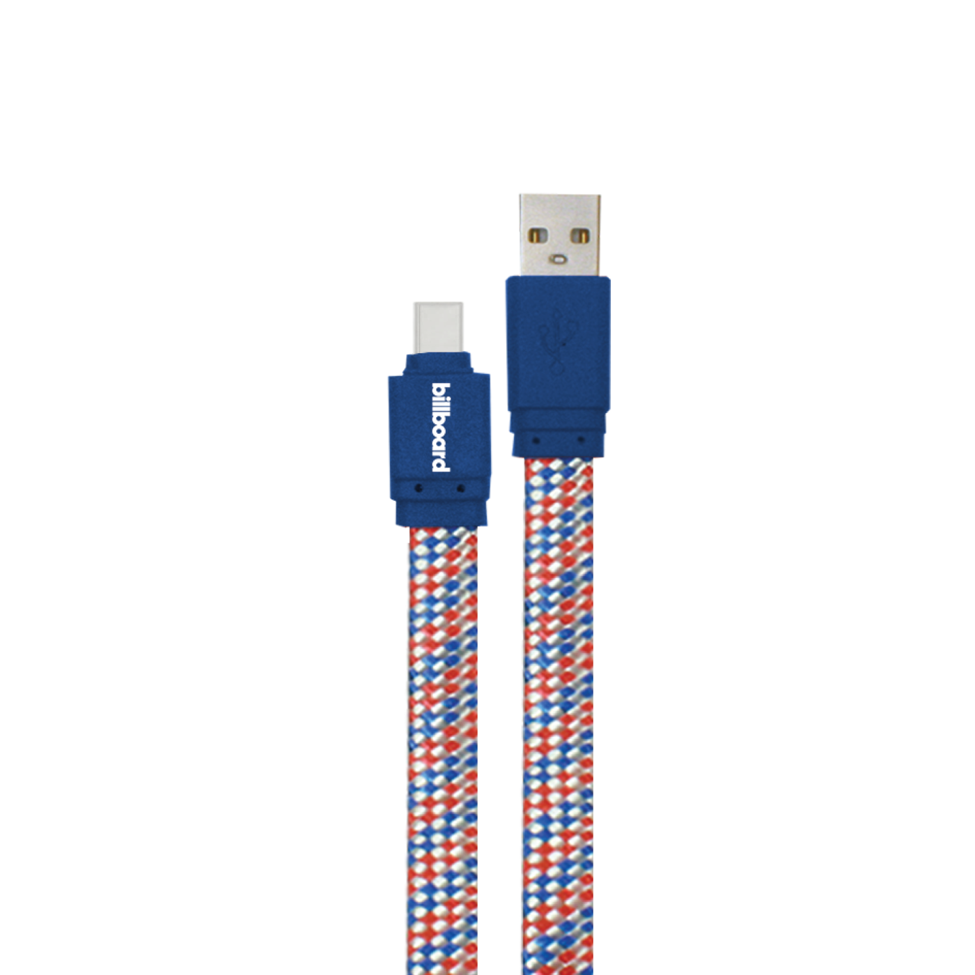 Cable Sync & Charge USB-C to USB-A 6' Blue Color