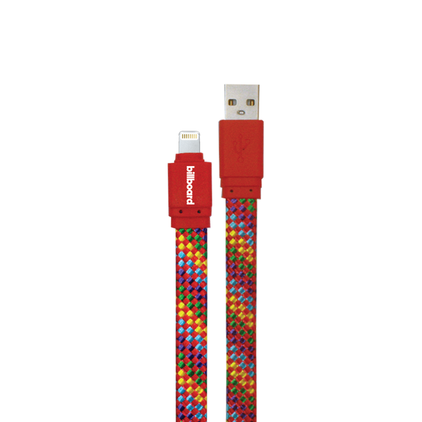 Sync & Charge Cable USB-C to USB-A 6' Red Color