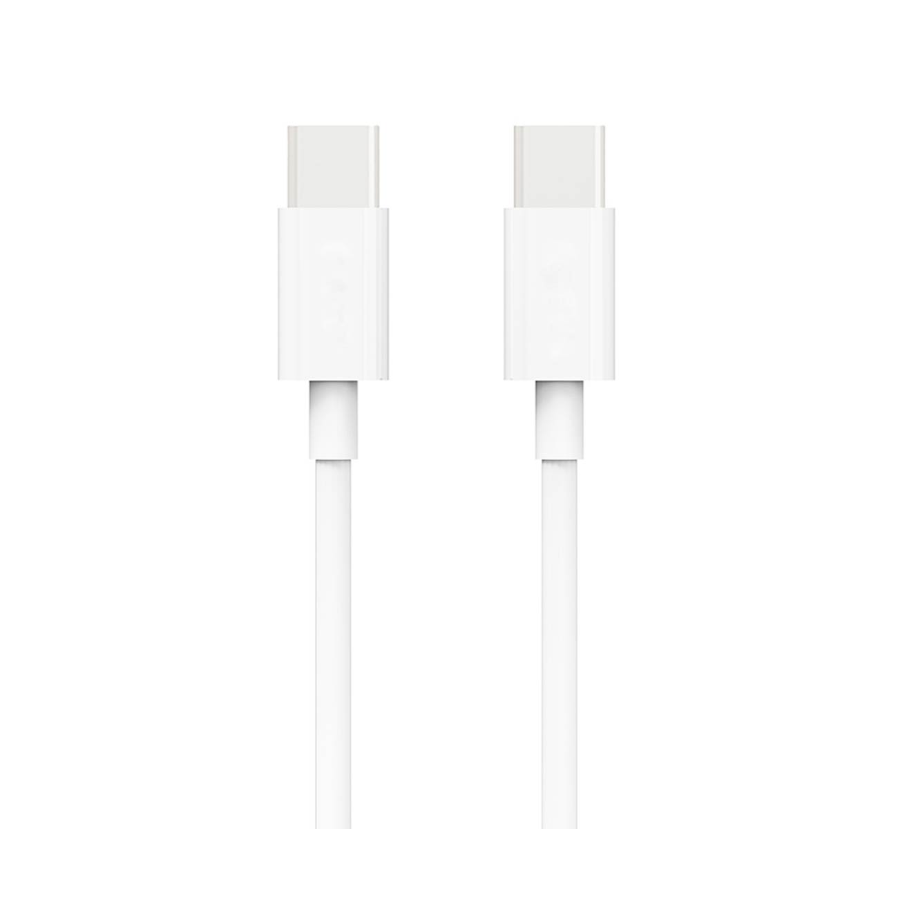 Data Cable USB C To Type C Charging And Sync 3.3Ft White Color