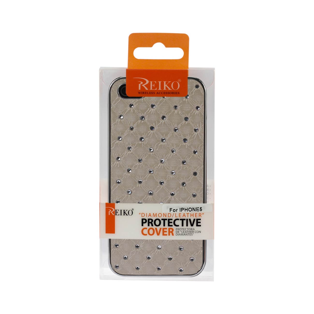 Case Jewelry Diamond Studs iPhone 5/ 5S/ SE Beige Color