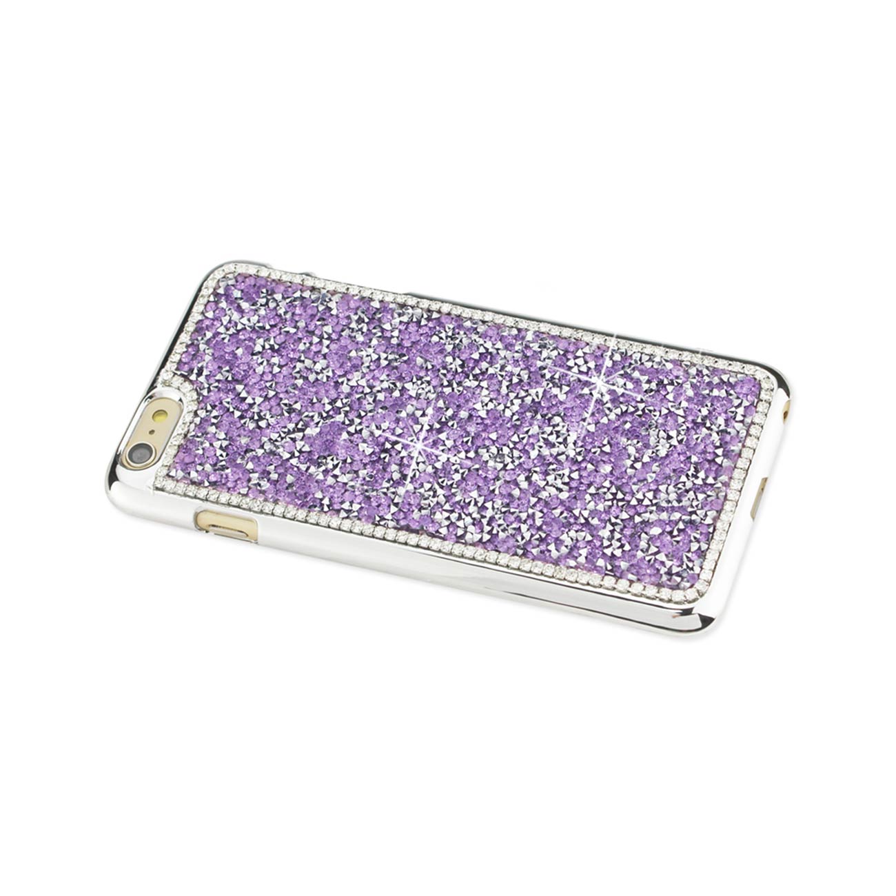 iPhone 6S Plus Jewelry Bling Rhinestone Case In Purple
