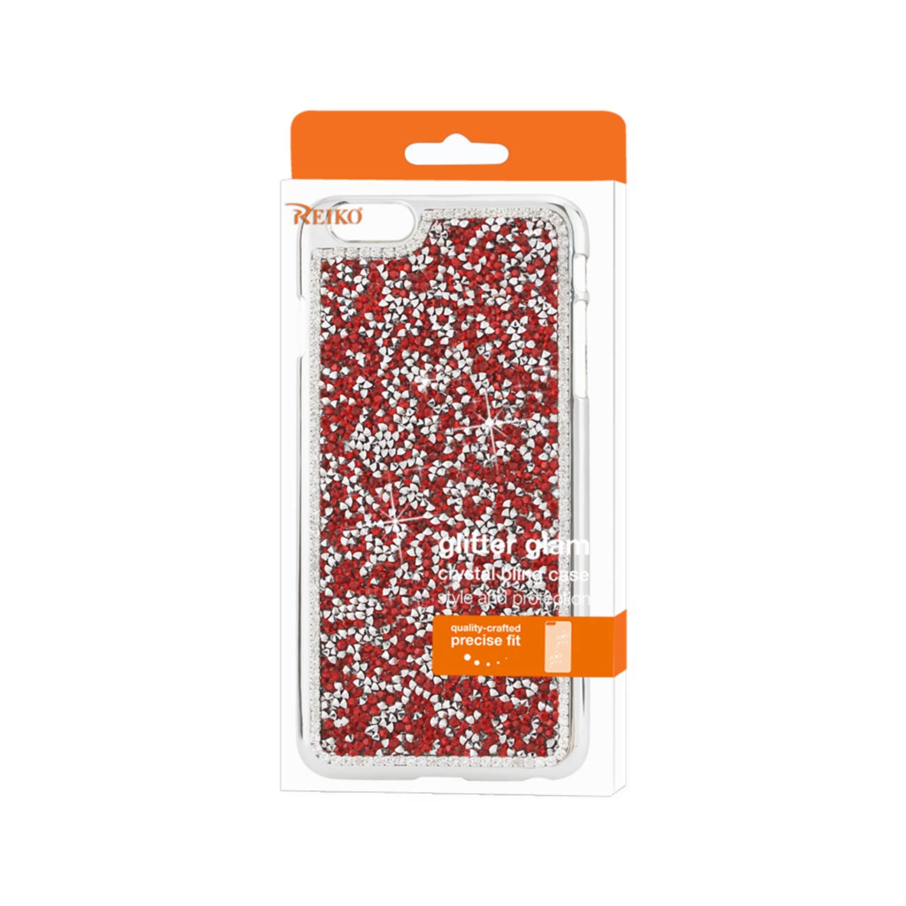 iPhone 6 Plus/ 6S Plus Jewelry Bling Rhinestone Case In Red