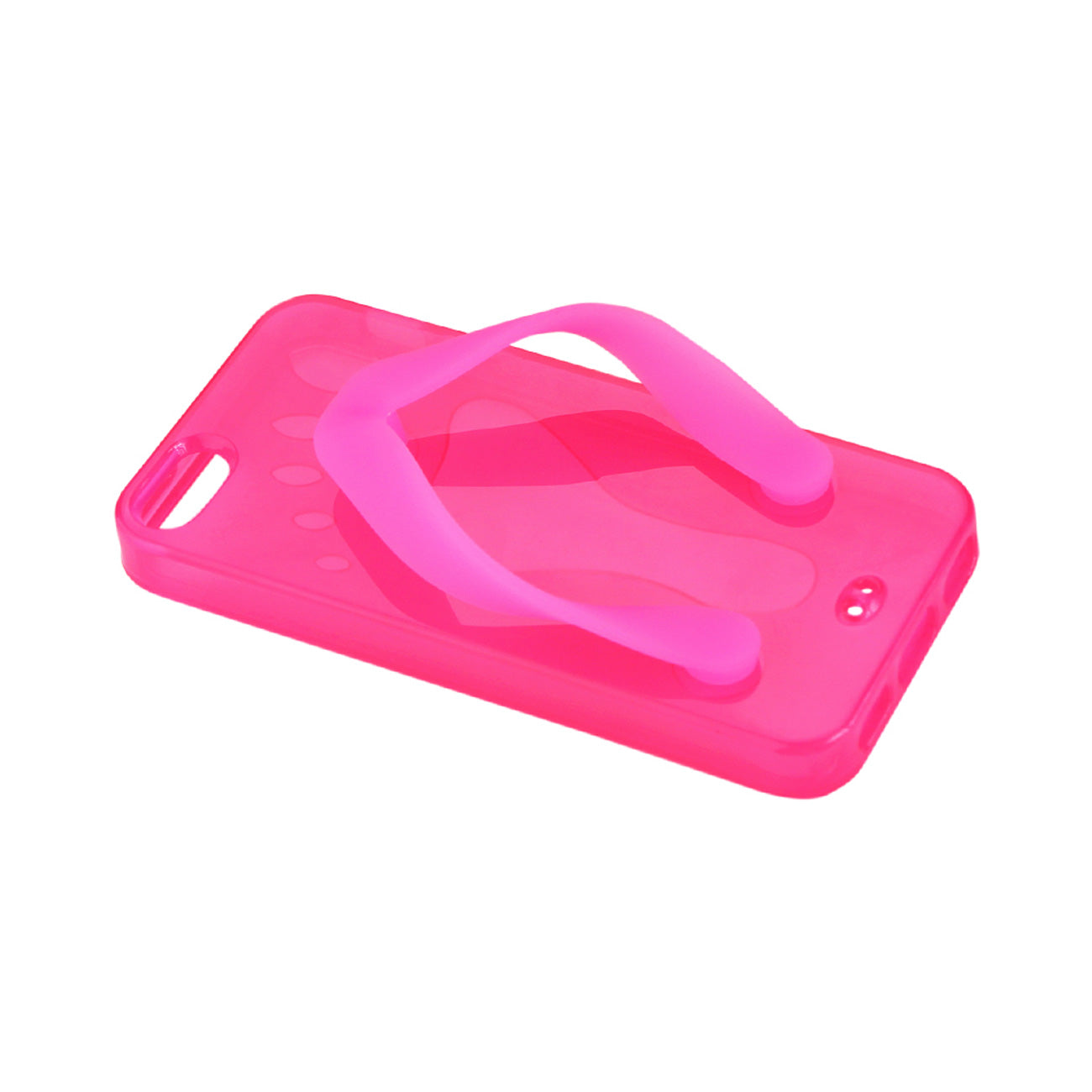 Case Silicone Slipper Sandal iPhone SE/ 5S/ 5 Pink Color