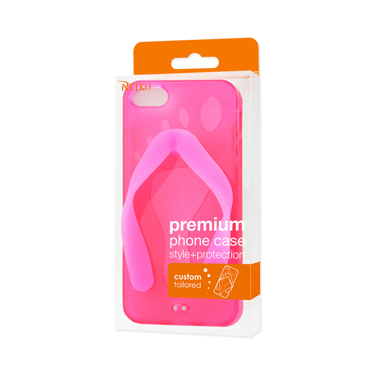 Case Silicone Slipper Sandal iPhone SE/ 5S/ 5 Pink Color