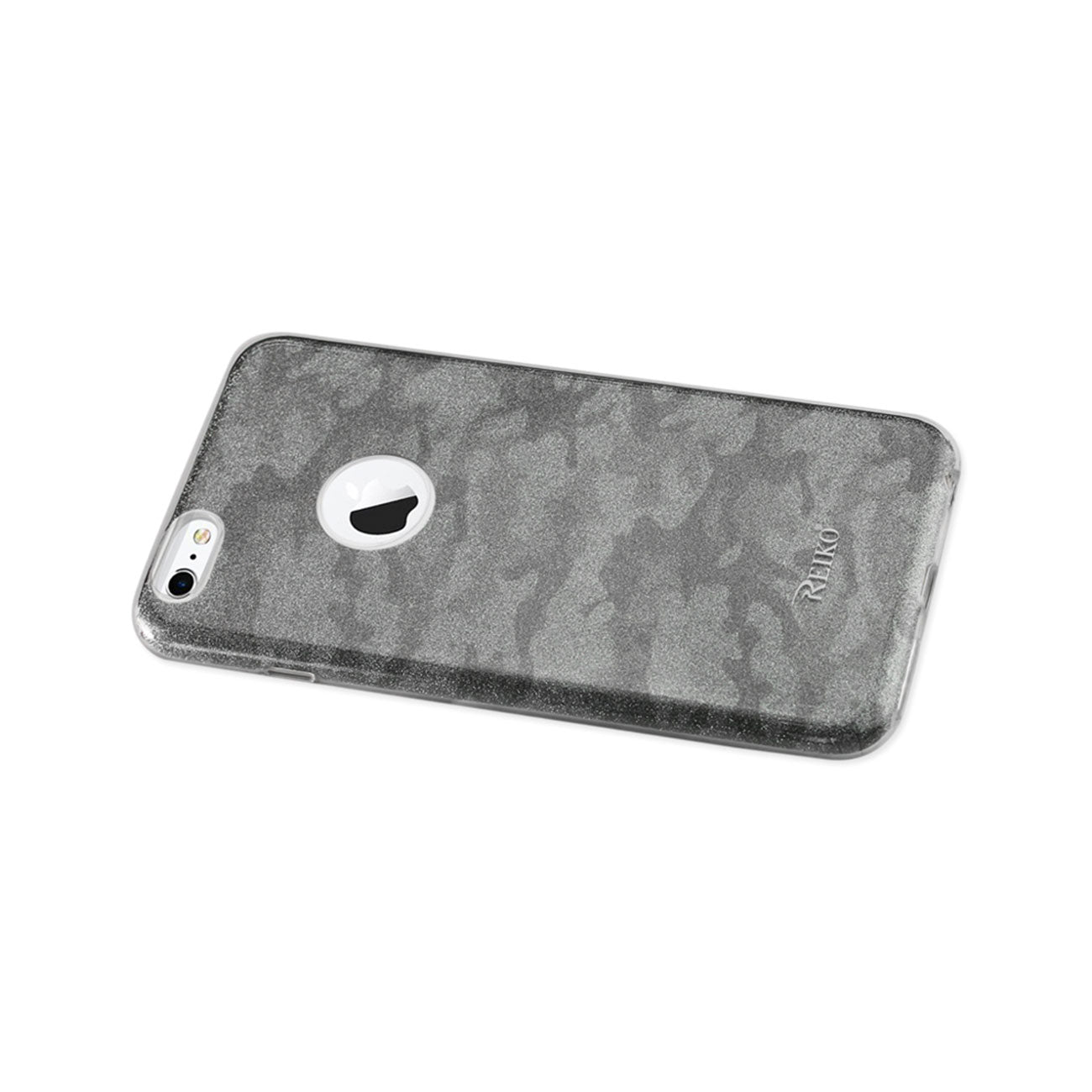 Case Hybrid Shine Glitter Shimmer iPhone 6 Plus/ 6S Plus Camouflage Brown Color