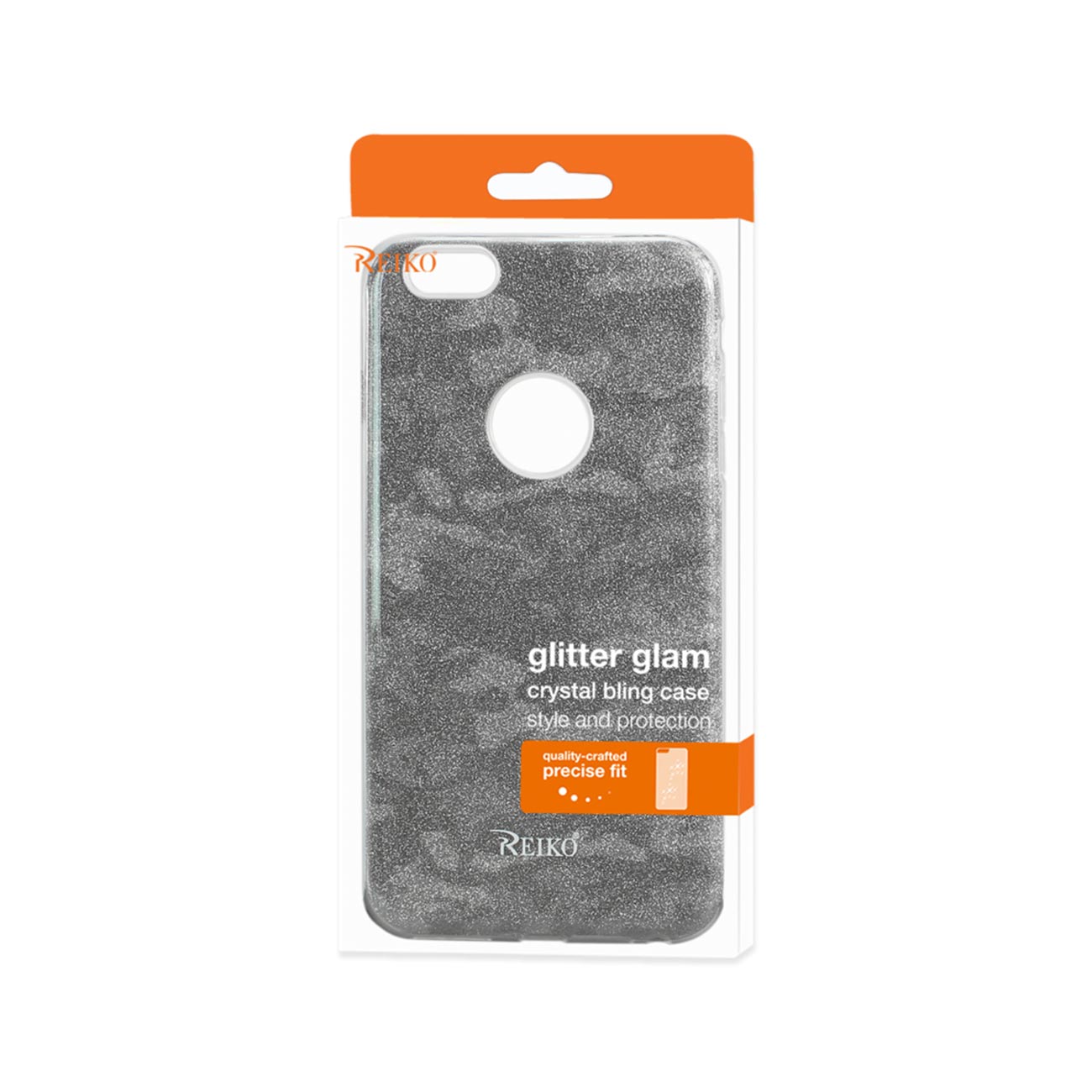 Case Hybrid Shine Glitter Shimmer iPhone 6 Plus/ 6S Plus Camouflage Brown Color