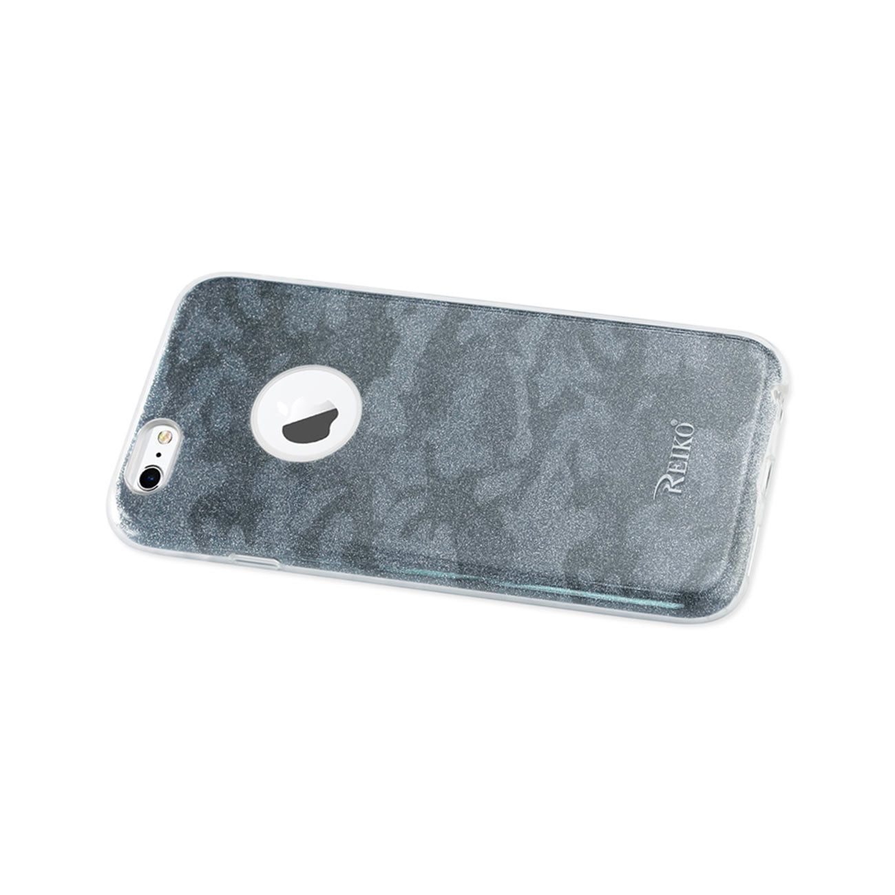 Case Hybrid Shine Glitter Shimmer Camouflage iPhone 6/ 6S Blue Color