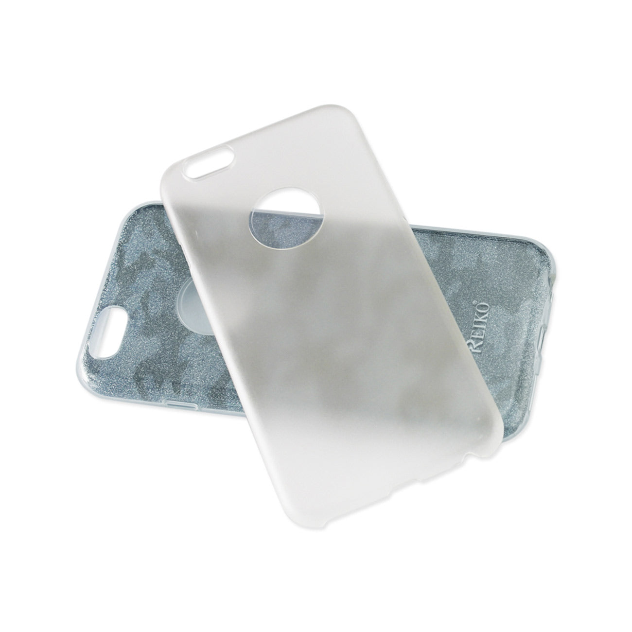 Case Hybrid Shine Glitter Shimmer Camouflage iPhone 6/ 6S Blue Color