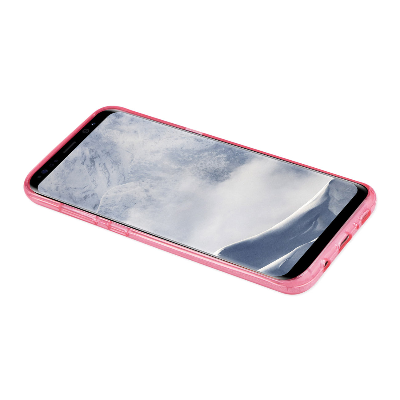 Case Hybrid Shine Glitter Shimmer Leopard Samsung Galaxy S8/ SM Pink Color