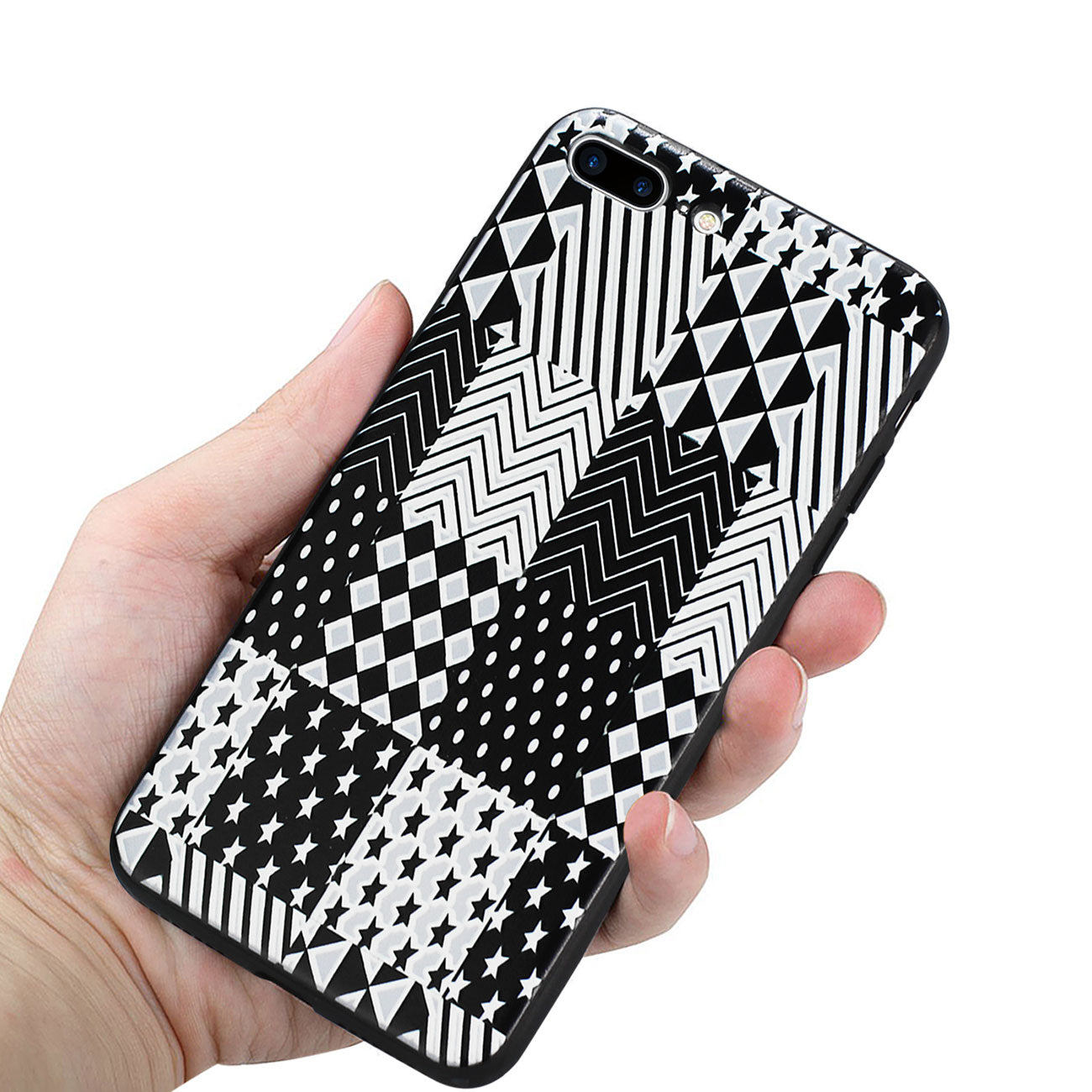 Case TPU With Versatile Shape Patterns iPhone 8 Plus/ 7 Plus