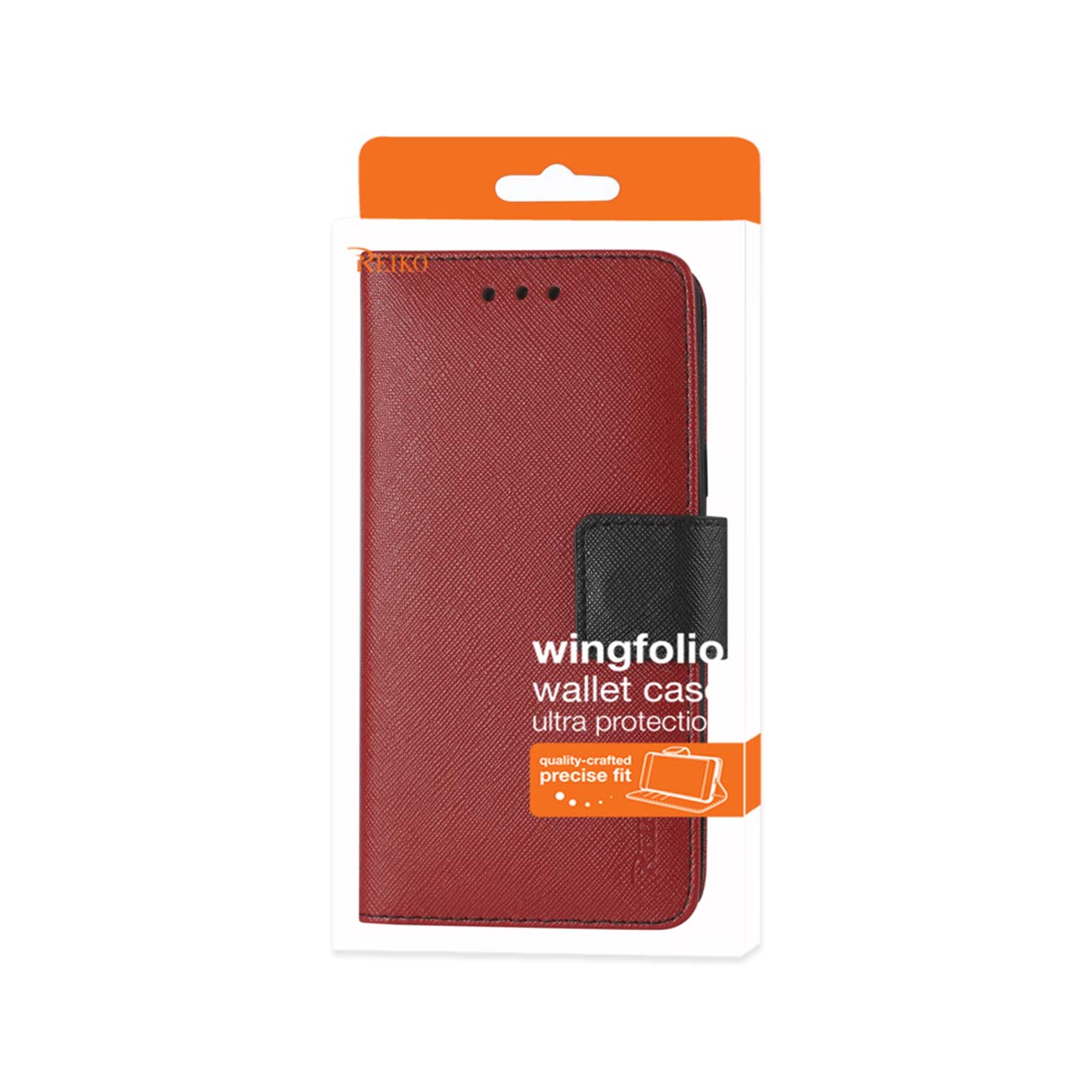 Wallet Case 3 In 1 iPhone Se/ 5S/ 5 Red Color
