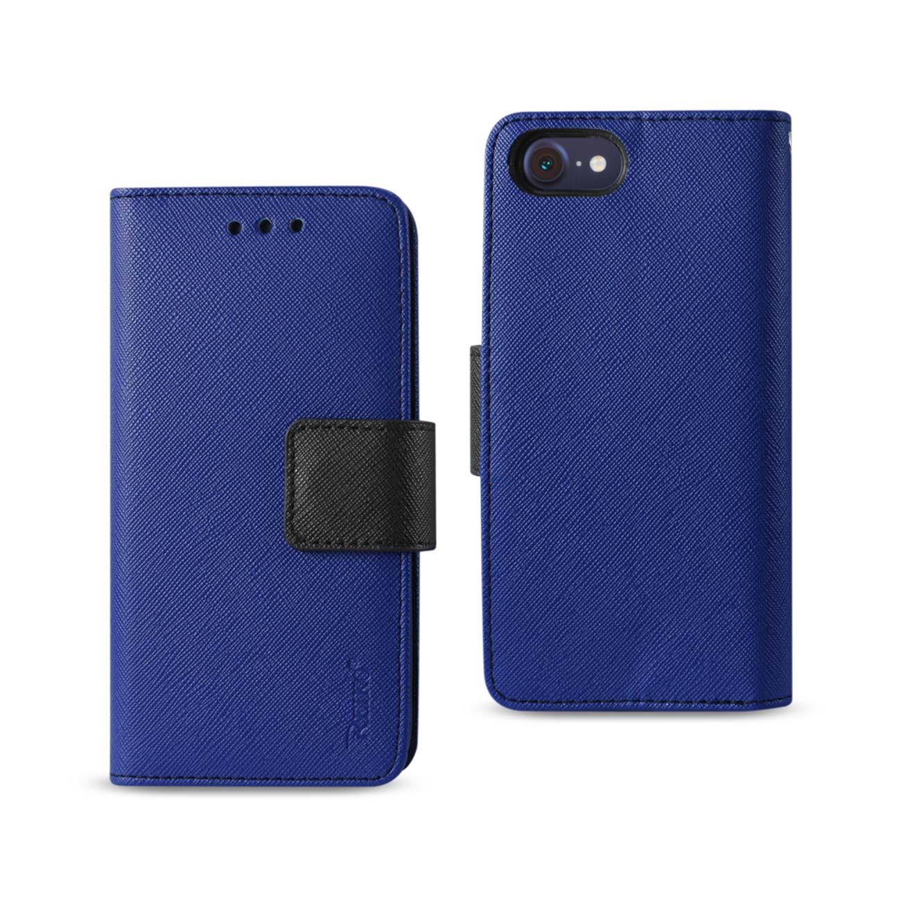 Wallet Case 3-In-1 iPhone 7/ 8/ SE2 Navy Color
