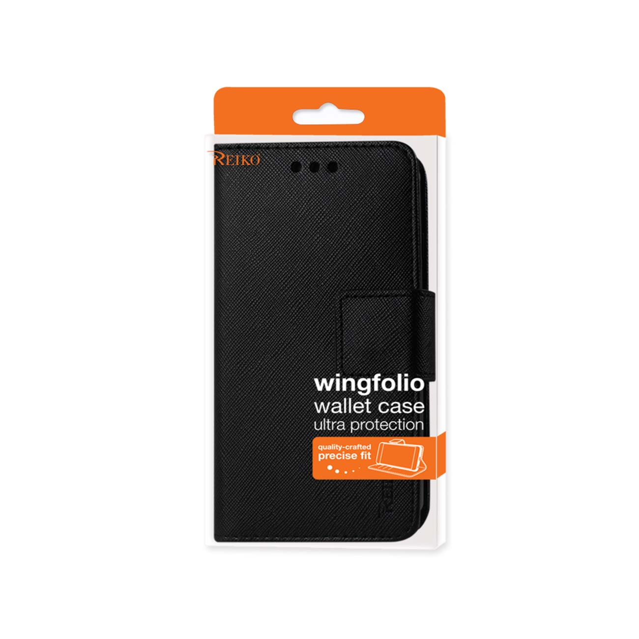 Wallet Case 3-In-1 LG G Flex 2 Black Color