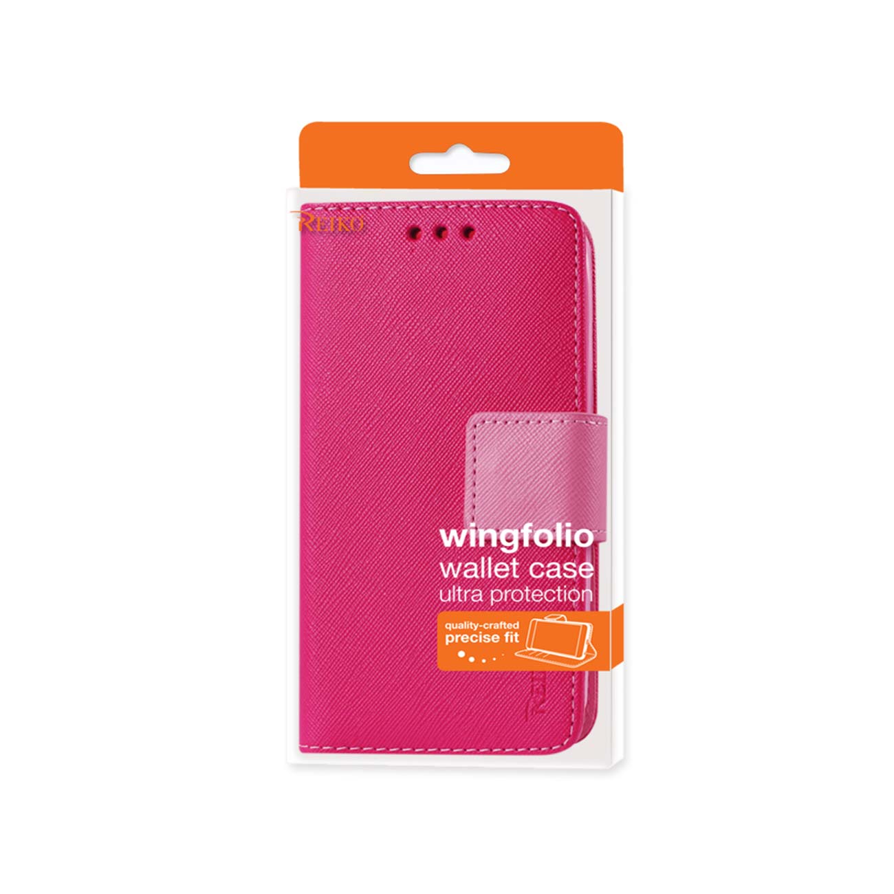 Wallet Case 3-In-1 LG G Flex 2 Hot Pink Color