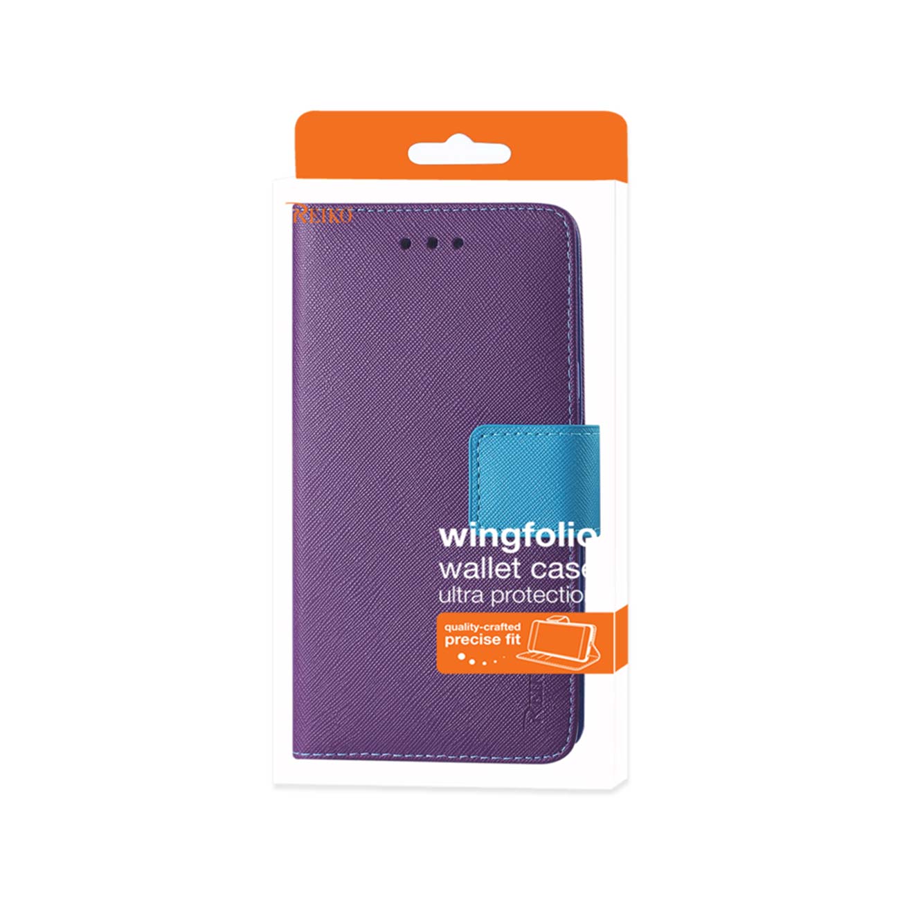 Wallet Case 3-In-1 LG K3 Purple Color