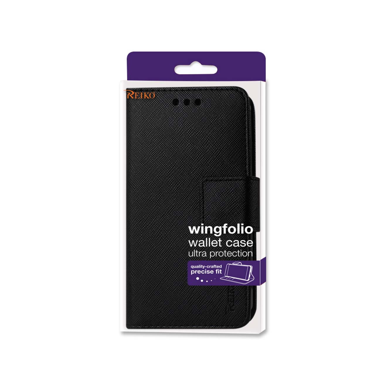 Wallet Case 3-In-1 LG G Stylus Black Color