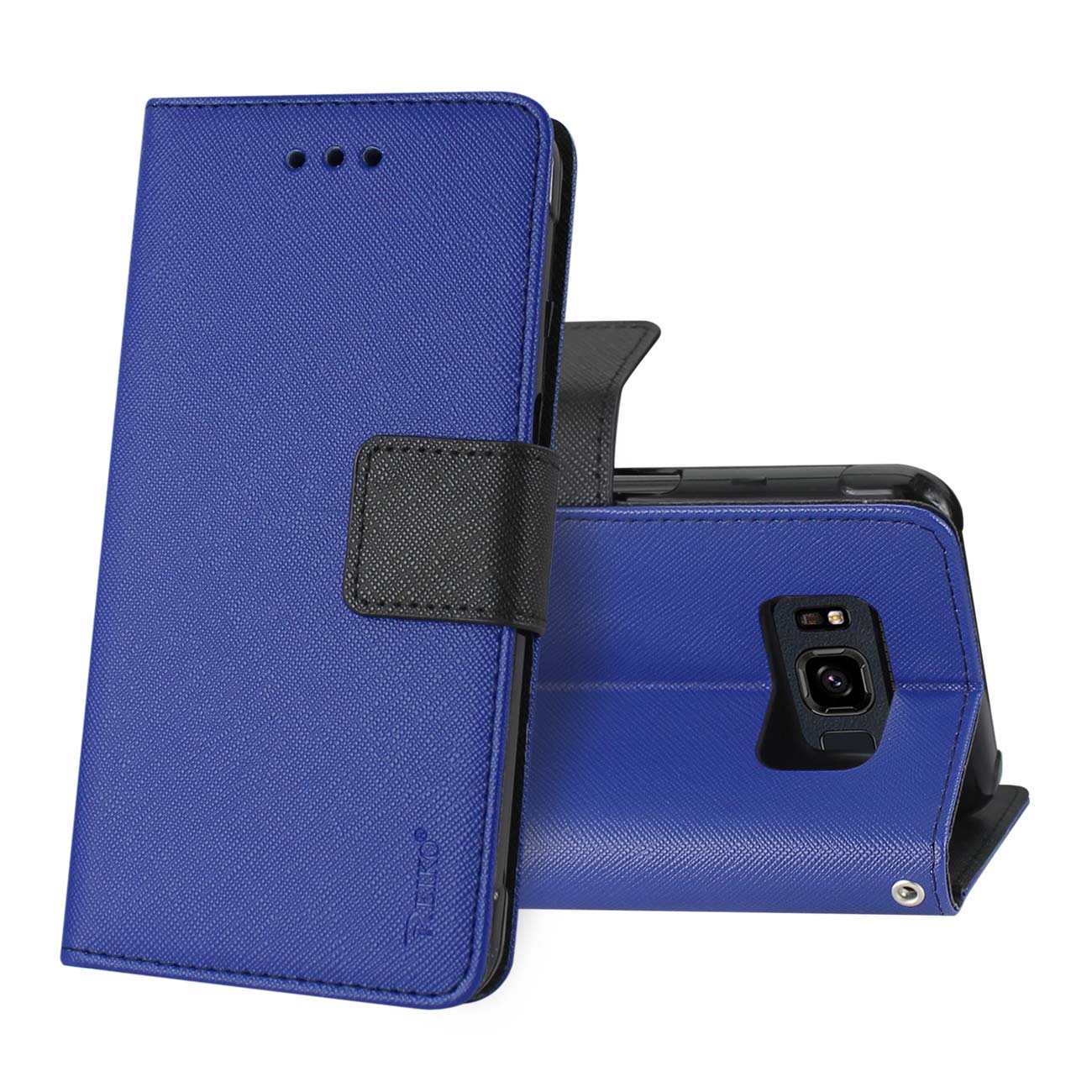 Wallet Case 3 In 1 Samsung Galaxy S8 Active Navy Color