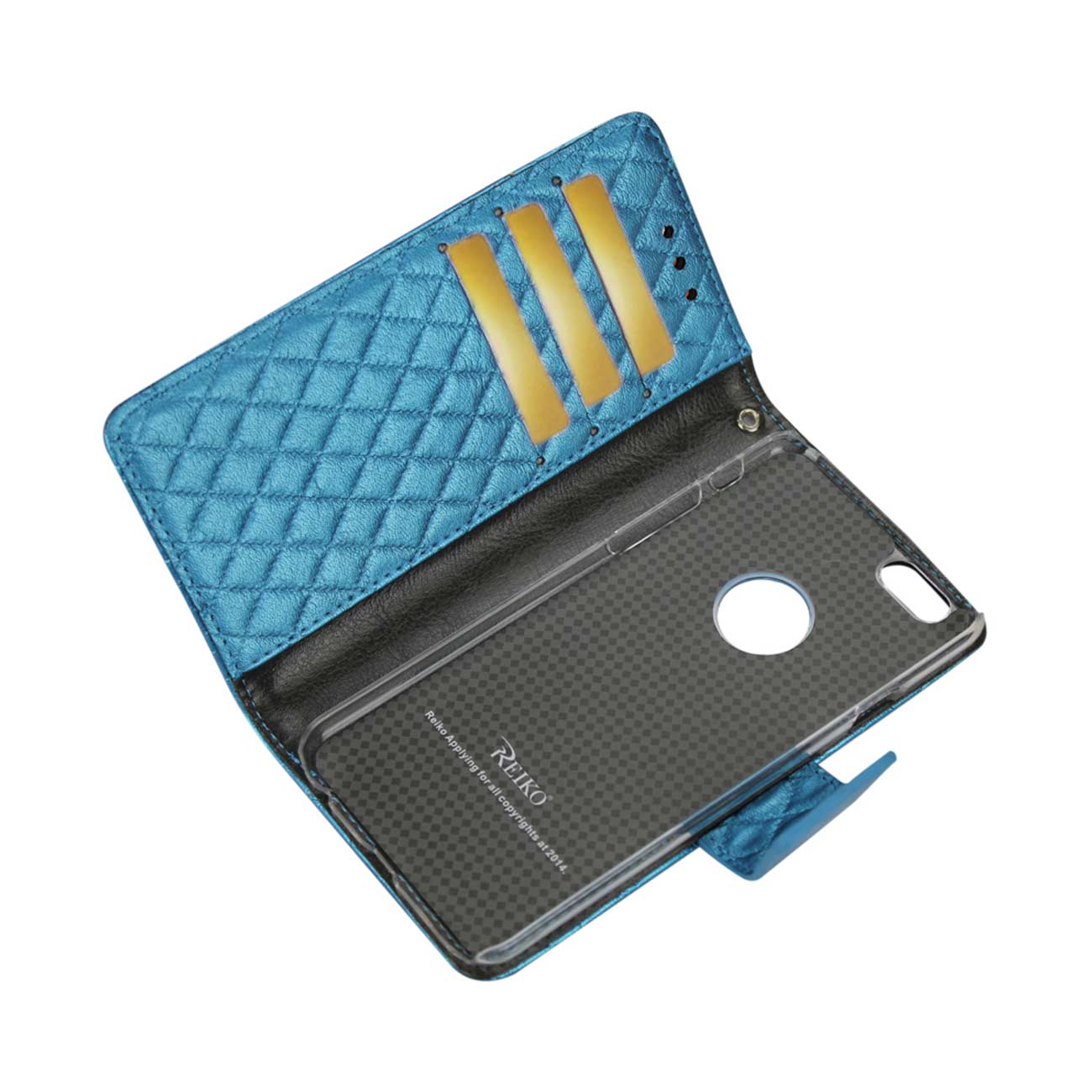 Wallet Case Rhombus iPhone 6 Blue Color