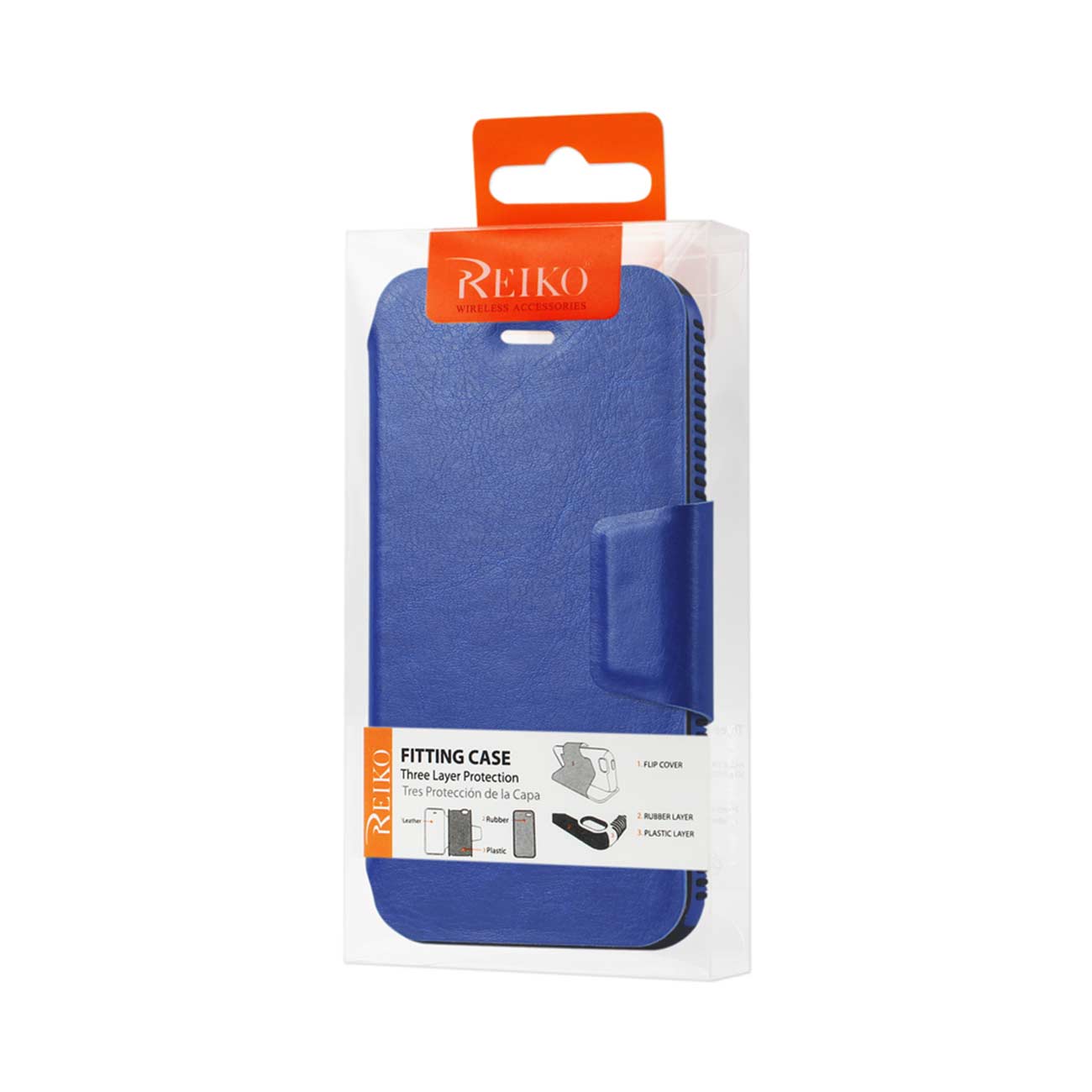 Case Flip With Kickstand Double Protection iPhone 5/ 5S/ SE Black Navy Color