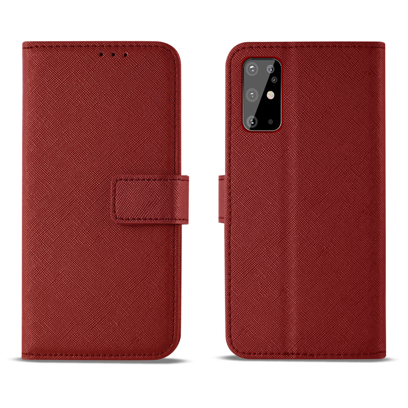 Wallet Case 3 In 1 Reiko Samsung Galaxy S20 Plus Red Color
