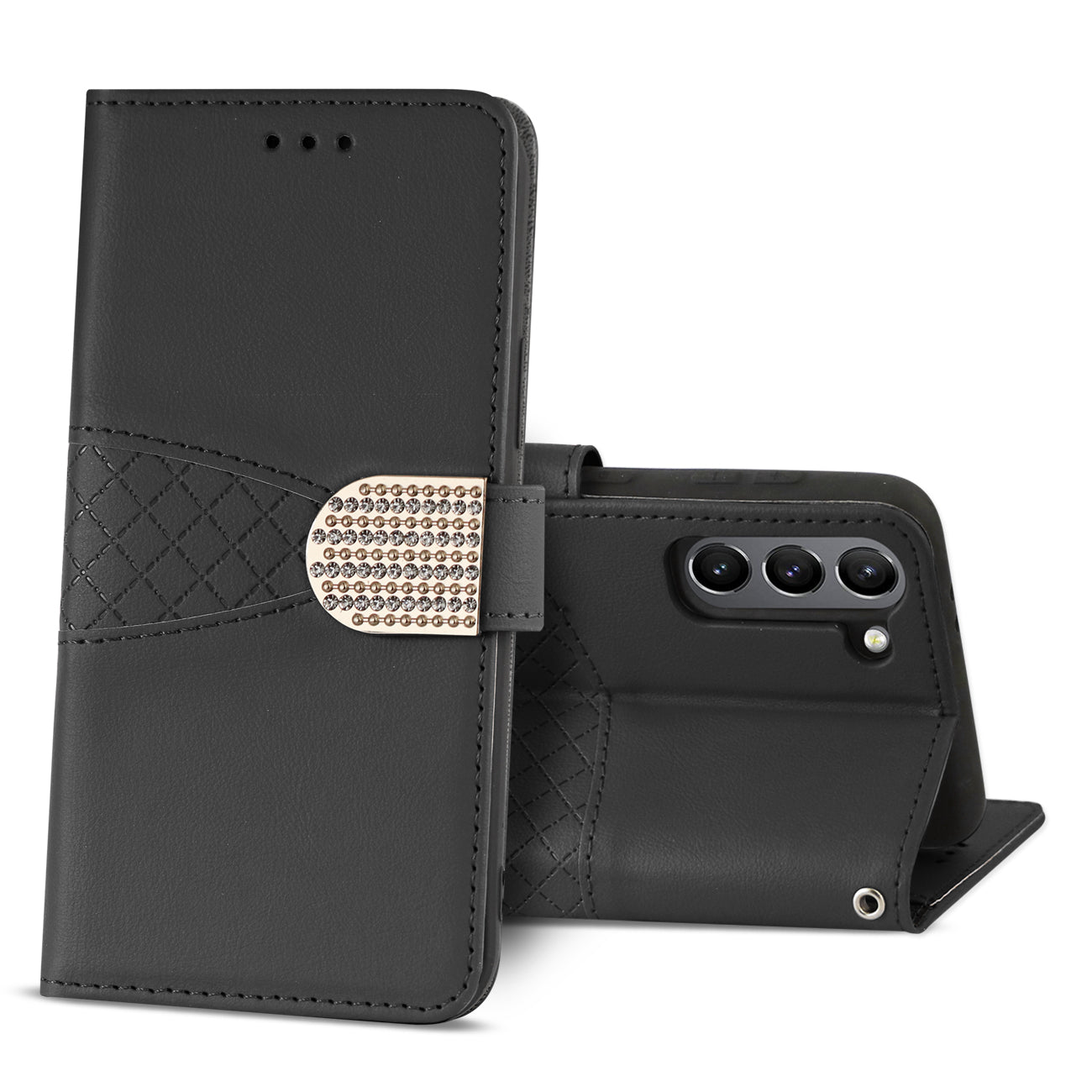 Wallet Case 3-In-1 Samsung Galaxy S21/ S30 Black Color