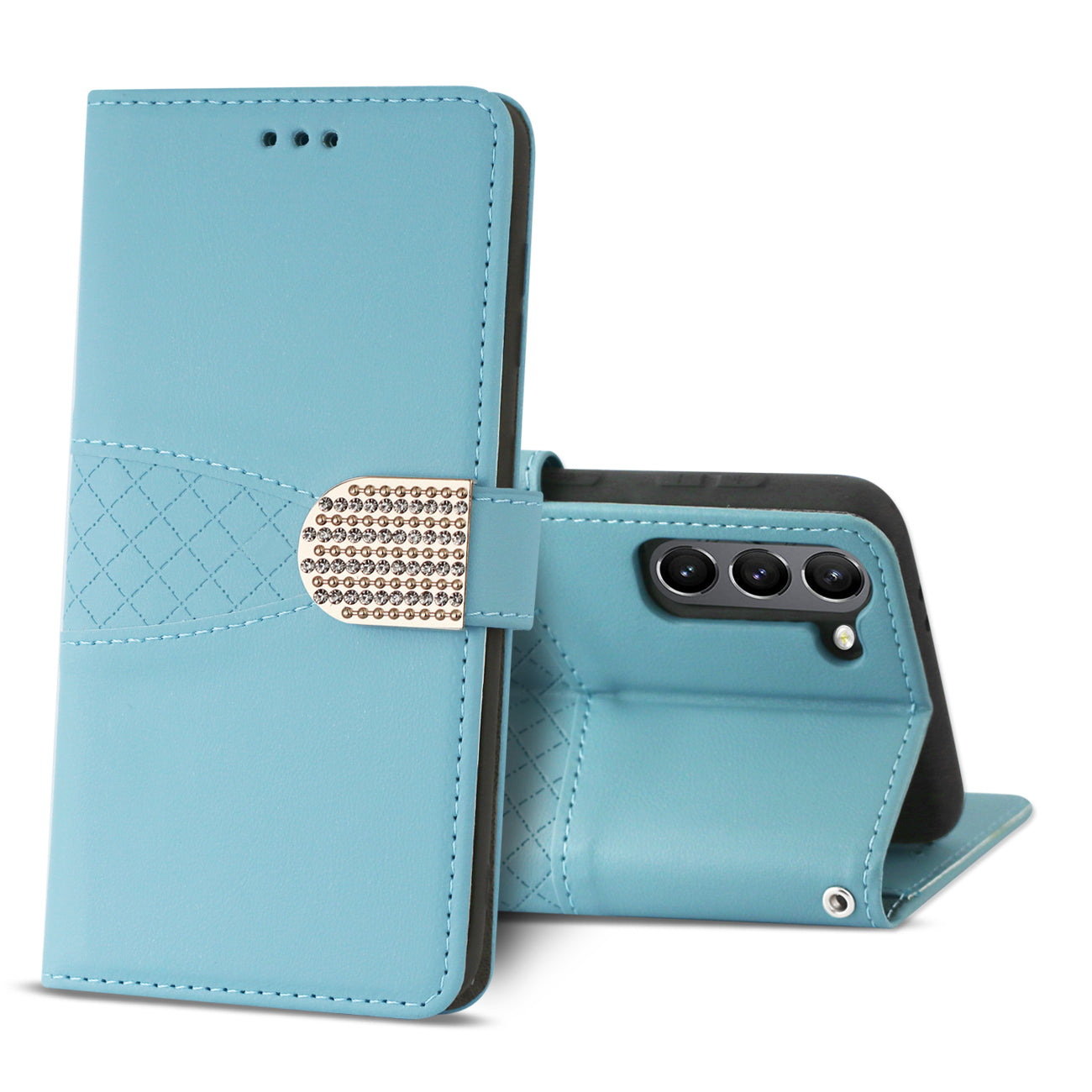 Wallet Case 3-In-1 Samsung Galaxy S21/ S30 Blue Color