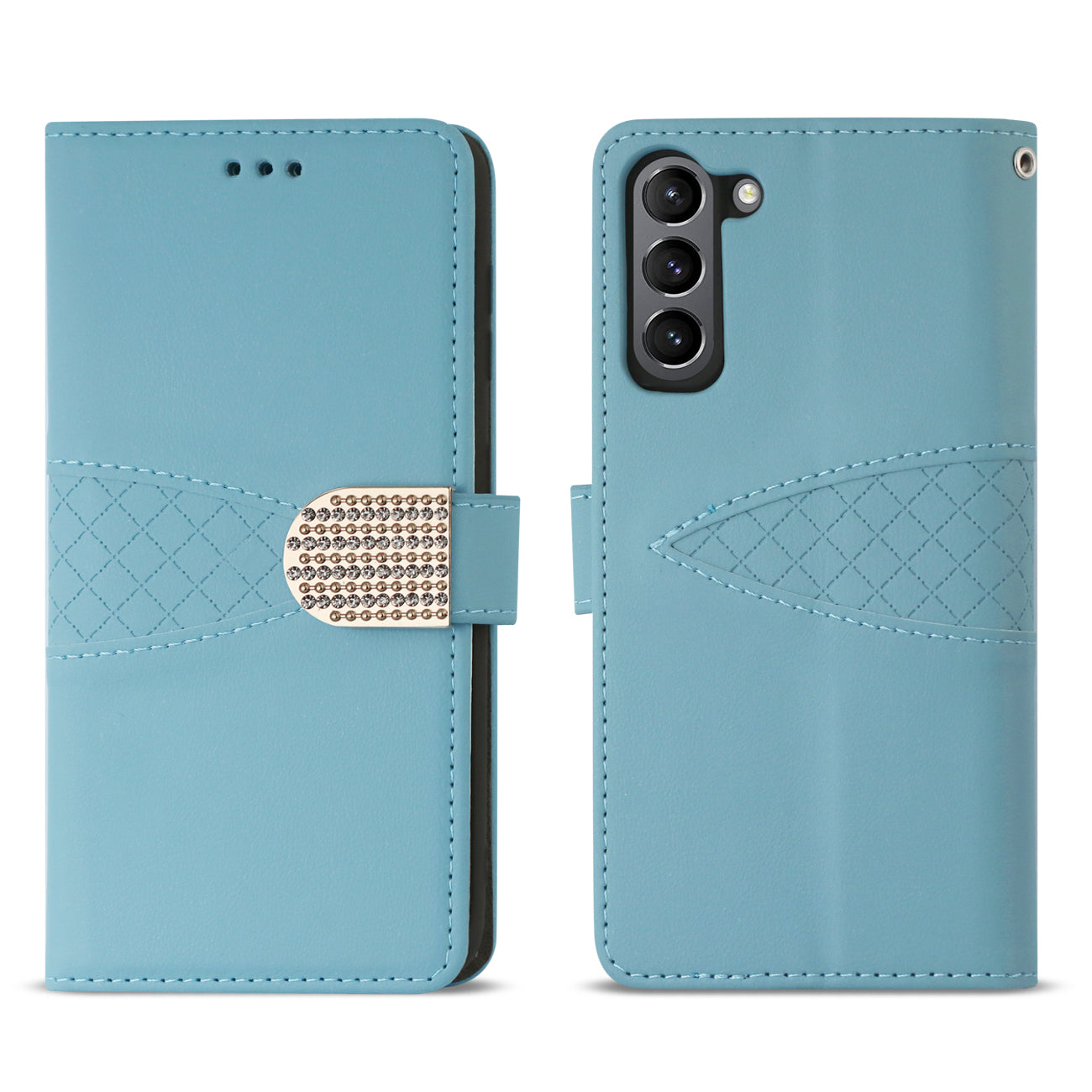 Wallet Case 3-In-1 Samsung Galaxy S21/ S30 Plus Blue Color