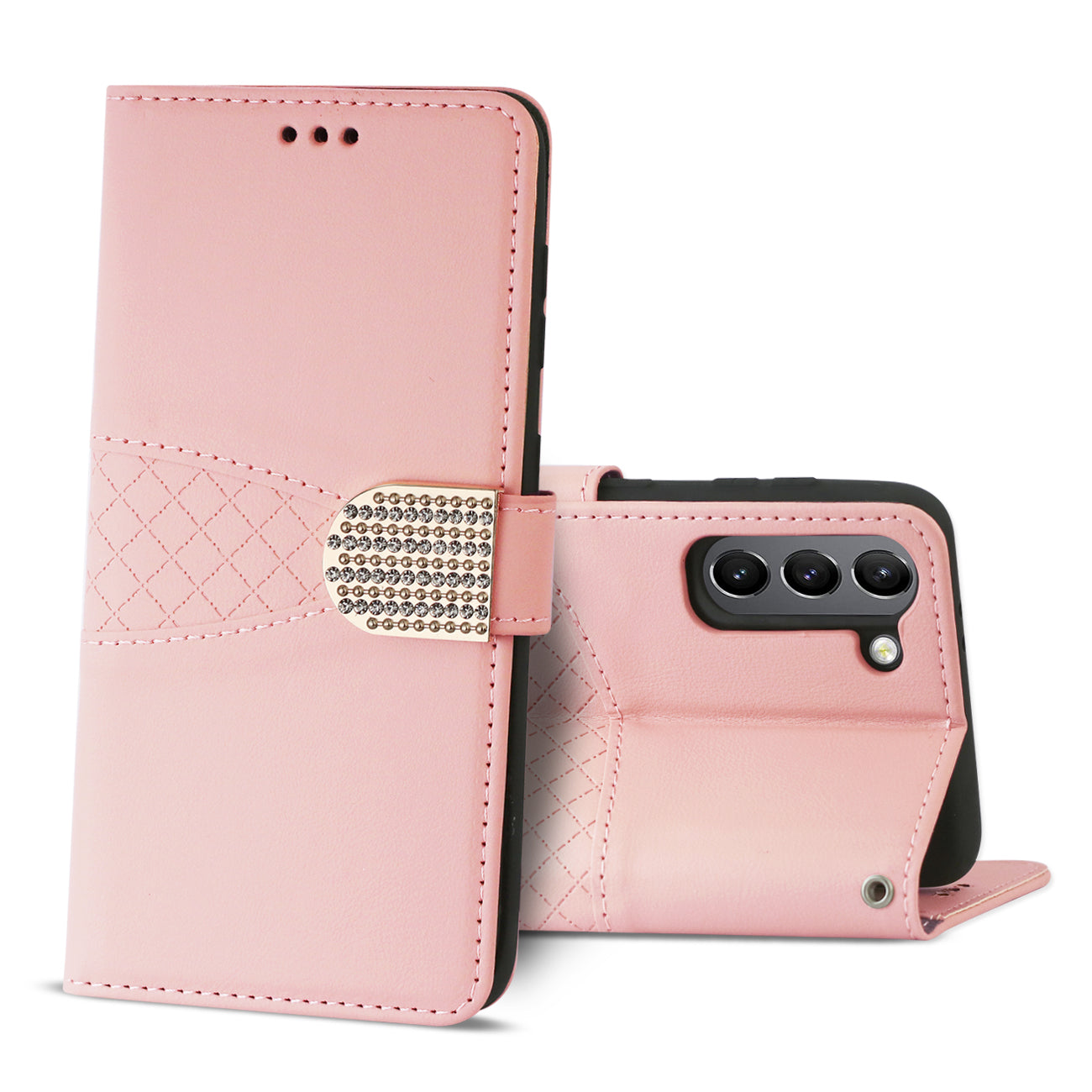 Wallet Case 3-In-1 Samsung Galaxy S21/ S30 Plus Pink Color