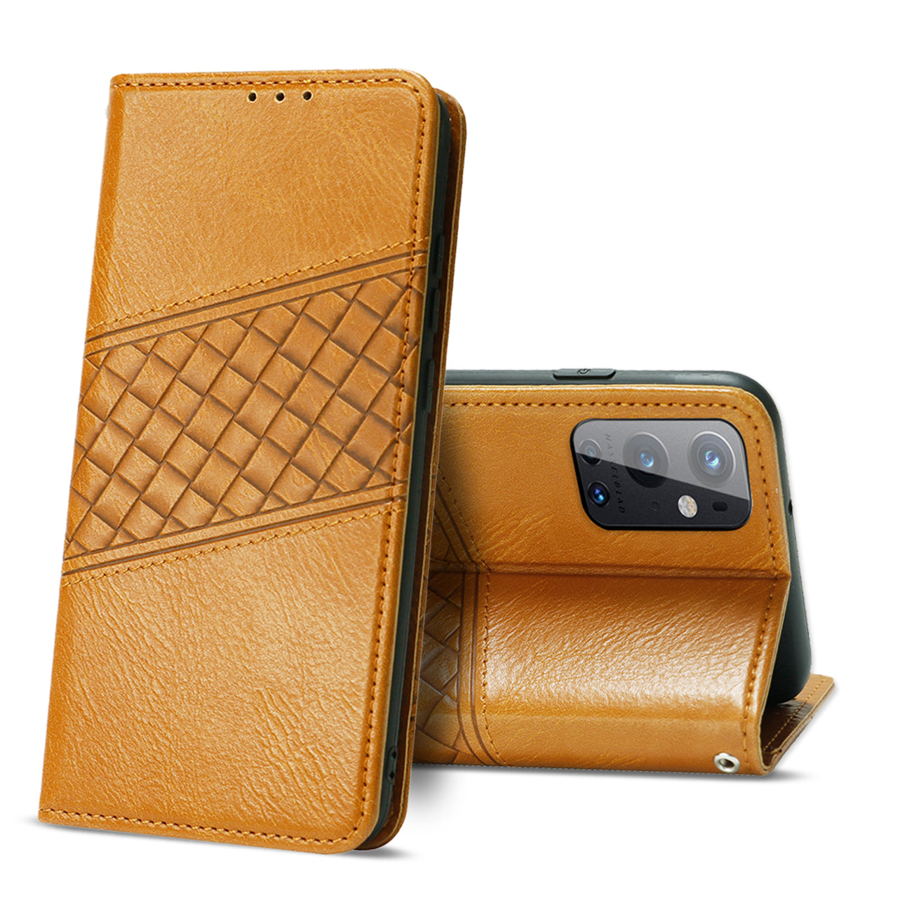 Reiko ONE PLUS 9 PRO 5G 3-In-1 Wallet Case In Brown