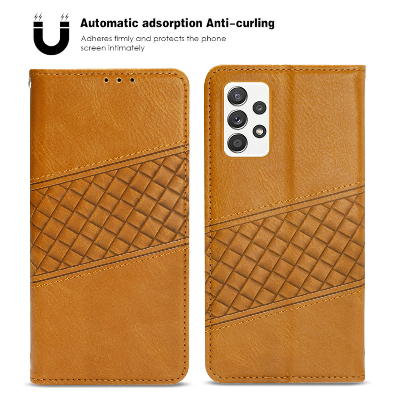 Reiko Samsung Galaxy A52/5G 3-In-1 Wallet Case In Brown
