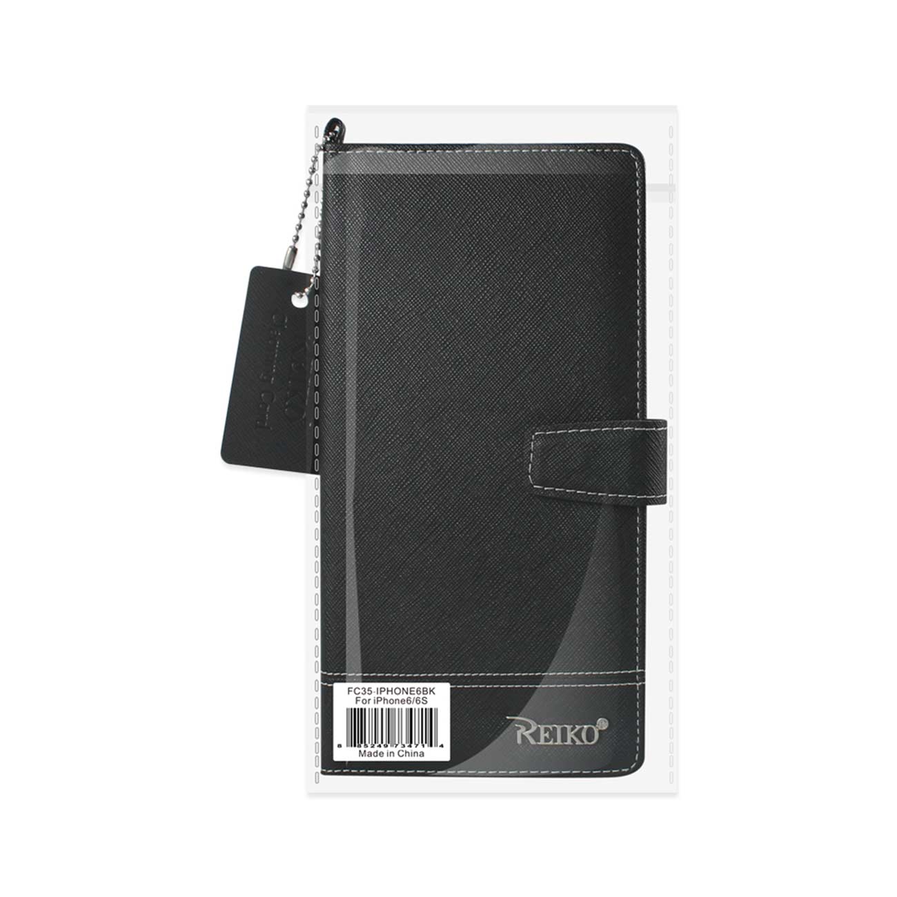 Wallet Case Super Multiple Card Slots Two Tone iPhone 6/ 6S Black Color