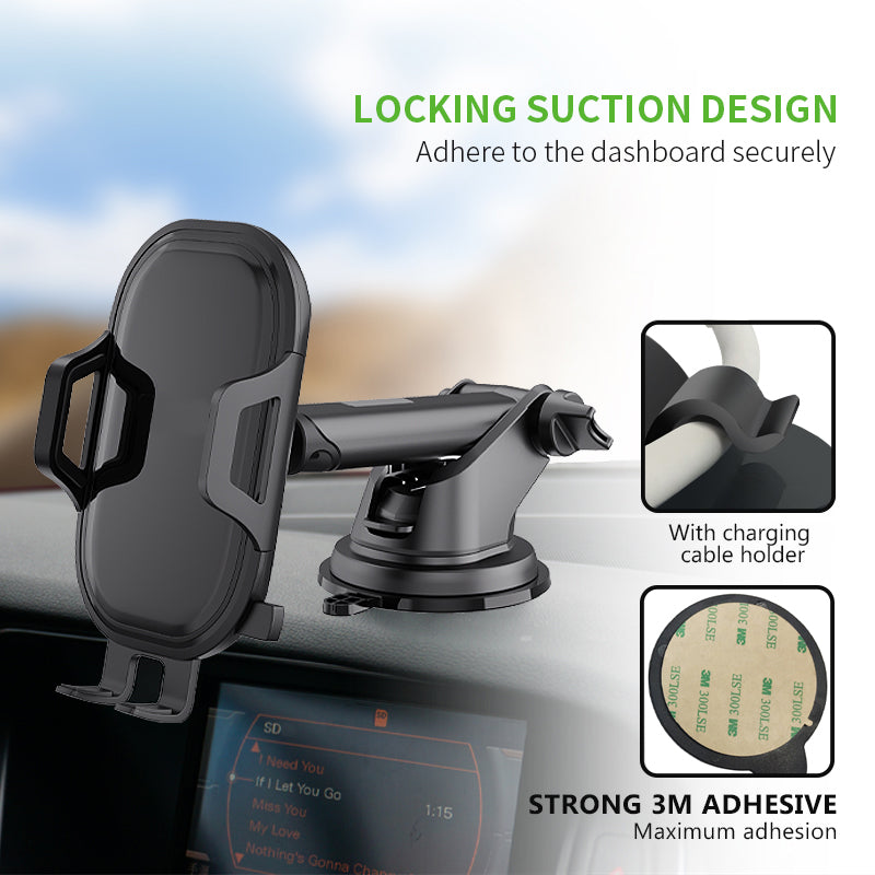 Car Mount Dashboard With 3M Adhesive Pad