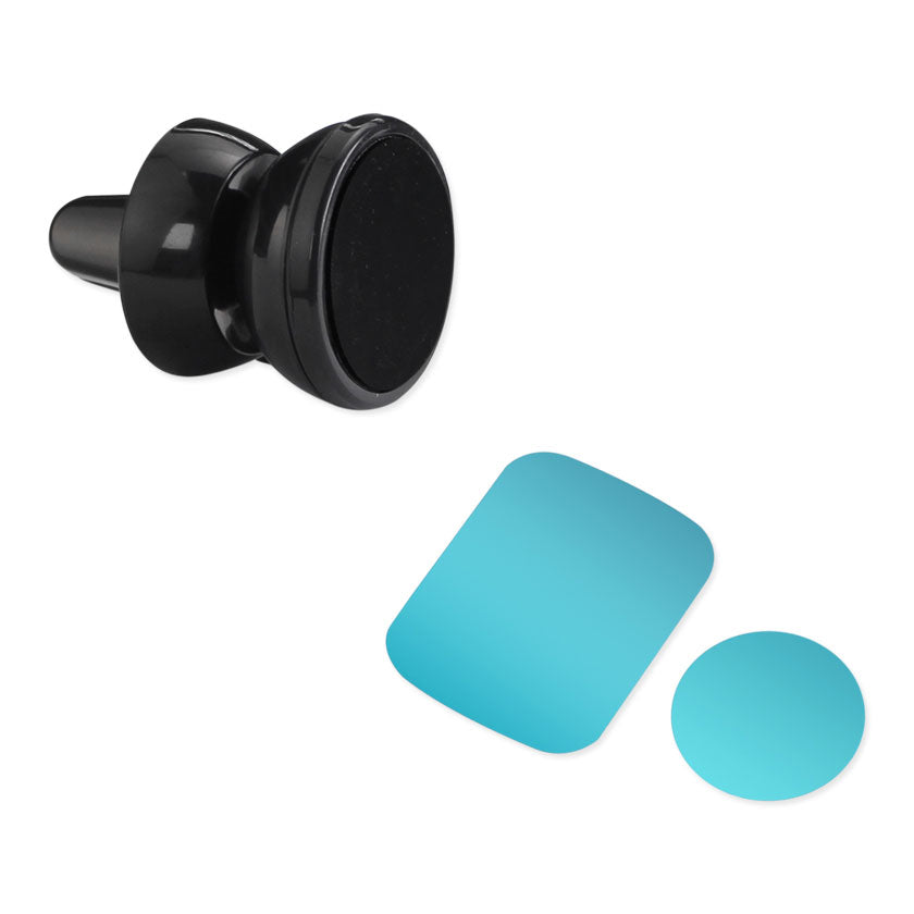 UNIVERSAL AIR VENT MAGNETIC CAR MOUNT PHONE HOLDER IN BLACK