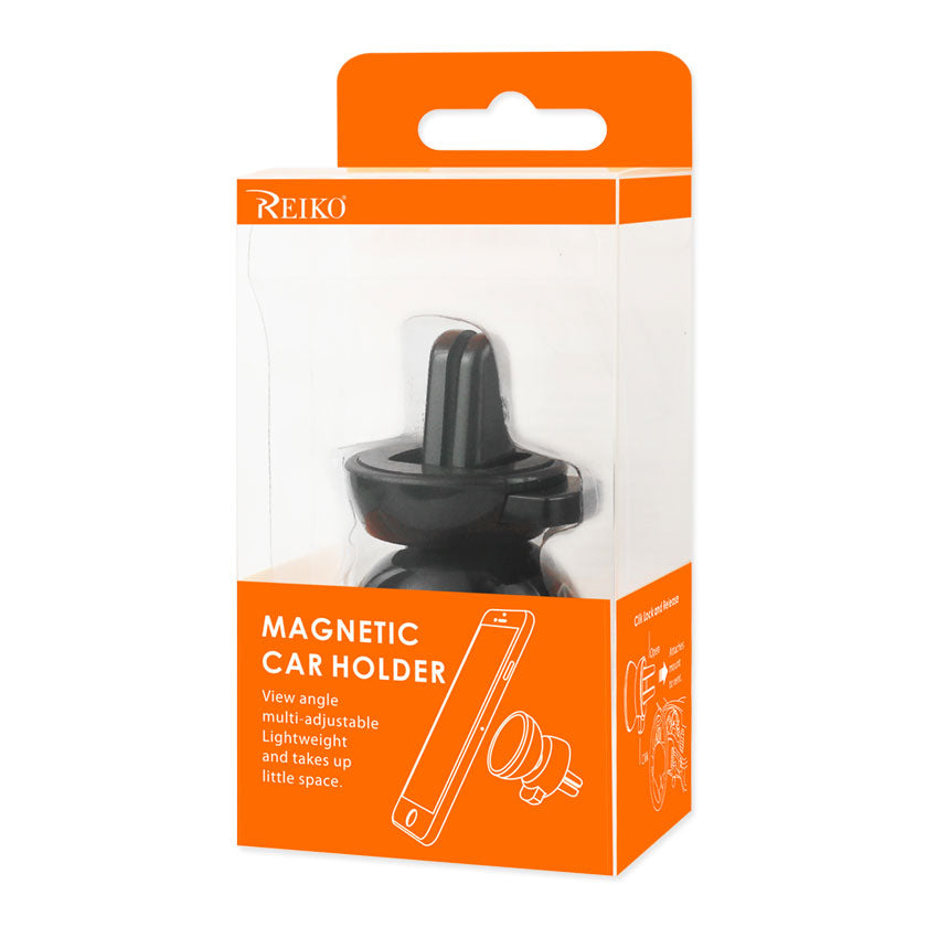 UNIVERSAL AIR VENT MAGNETIC CAR MOUNT PHONE HOLDER IN BLACK