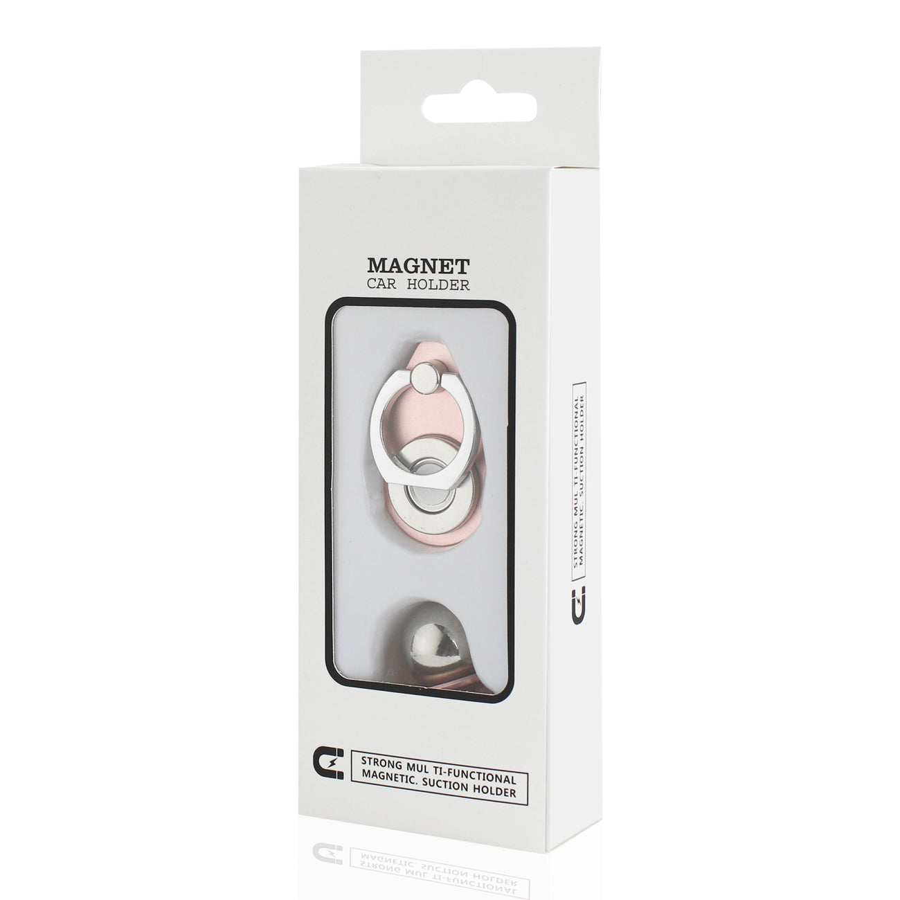 Car Holder Magnet 360 Degree Rotating Rose Gold Color