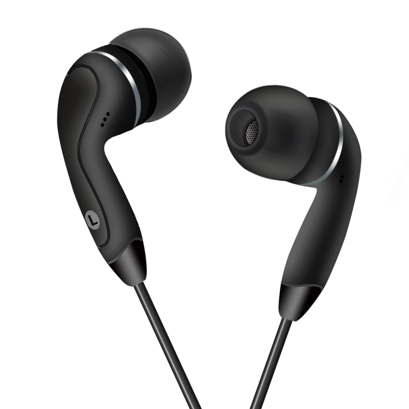 IN-EAR HEADPHONES WITH MIC FOR TYPE-C IN BLACK