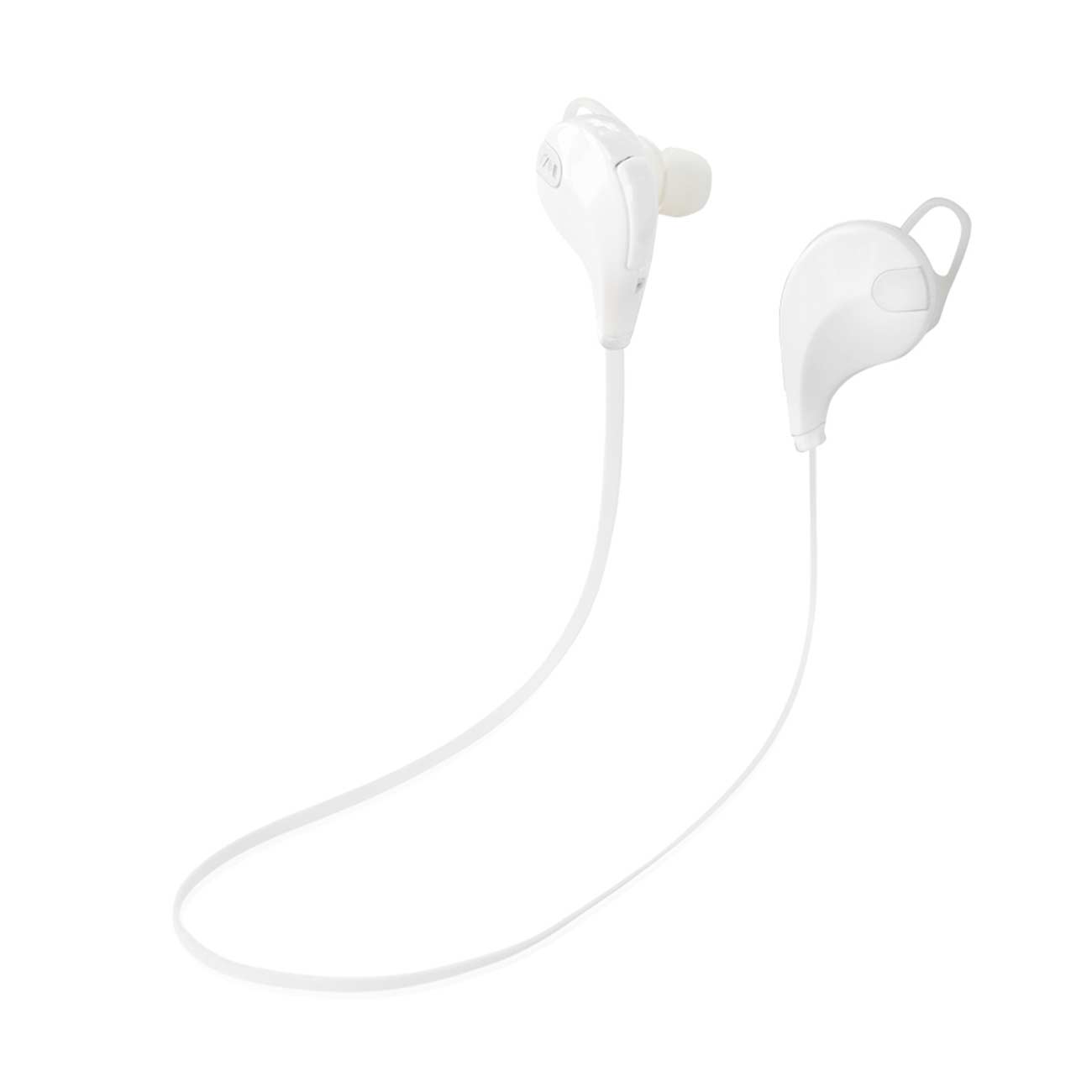Headphones Bluetooth Universal In Ear Wireless Reiko White Color