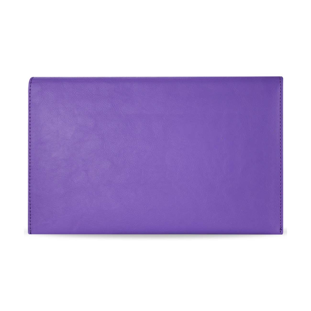 REIKO PREMIUM LEATHER CASE POUCH FOR 11.6INCHES IPADS AND TABLETS In PURPLE