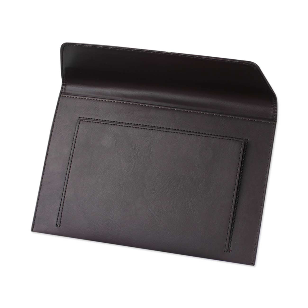REIKO PREMIUM LEATHER CASE POUCH FOR 7INCHES IPADS AND TABLETS In BROWN