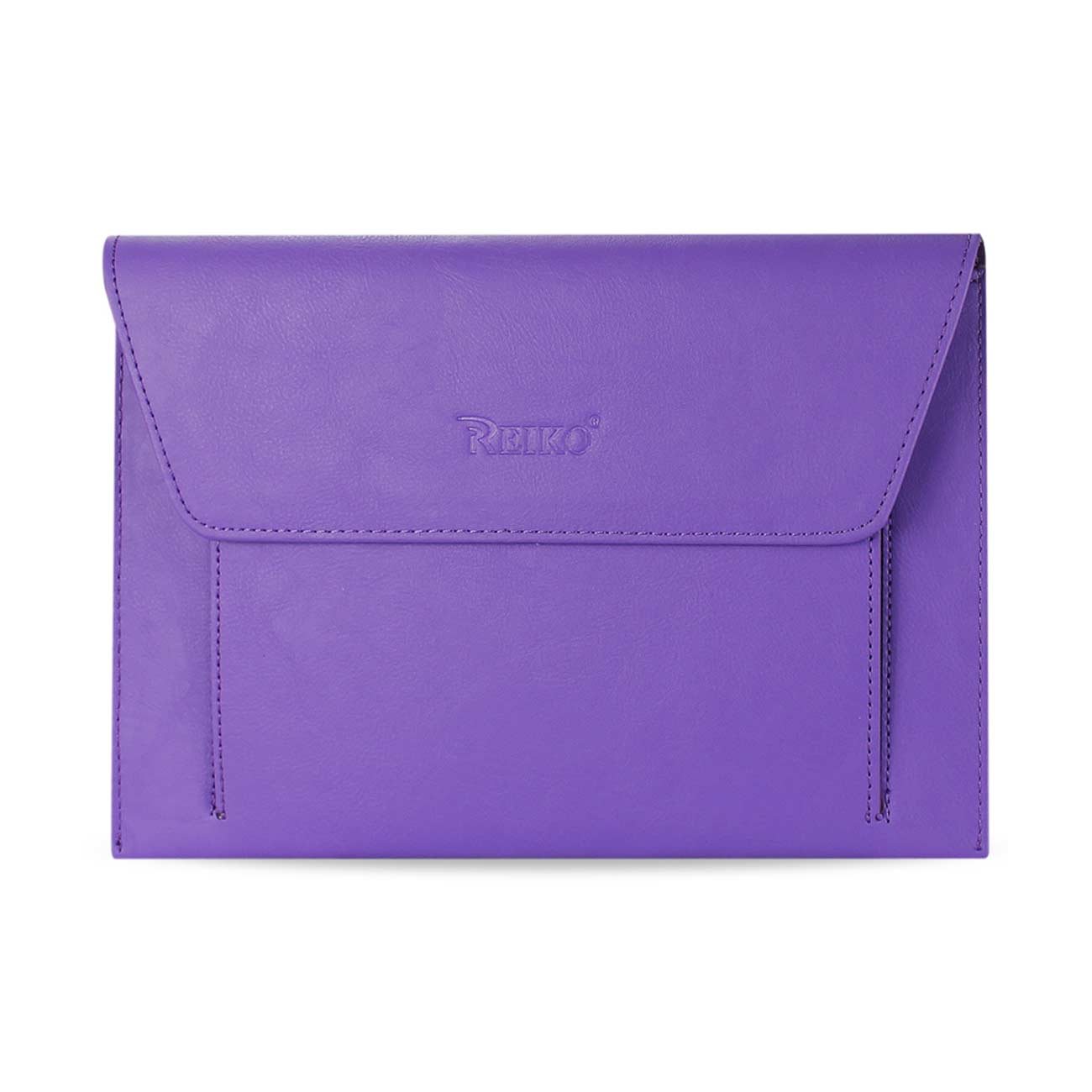 Reiko Premium Leather Case Pouch For 8.2Inches Ipads And Tabletspurple