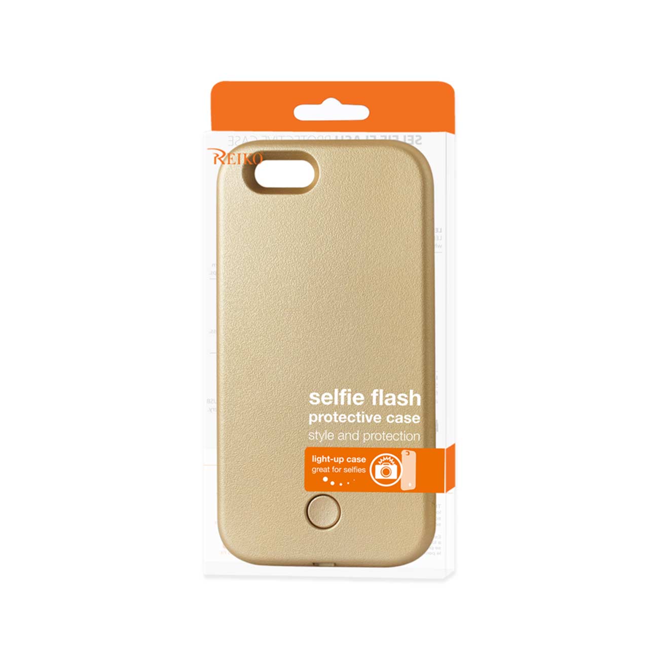 Case Illuminated LED Selfie Light Up iPhone 6/ 6S Gold Color