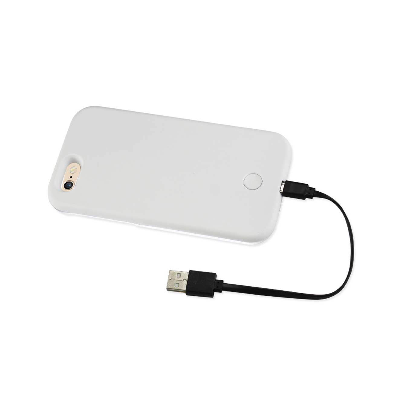Case Illuminated LED Selfie Light Up iPhone 6/ 6S White Color