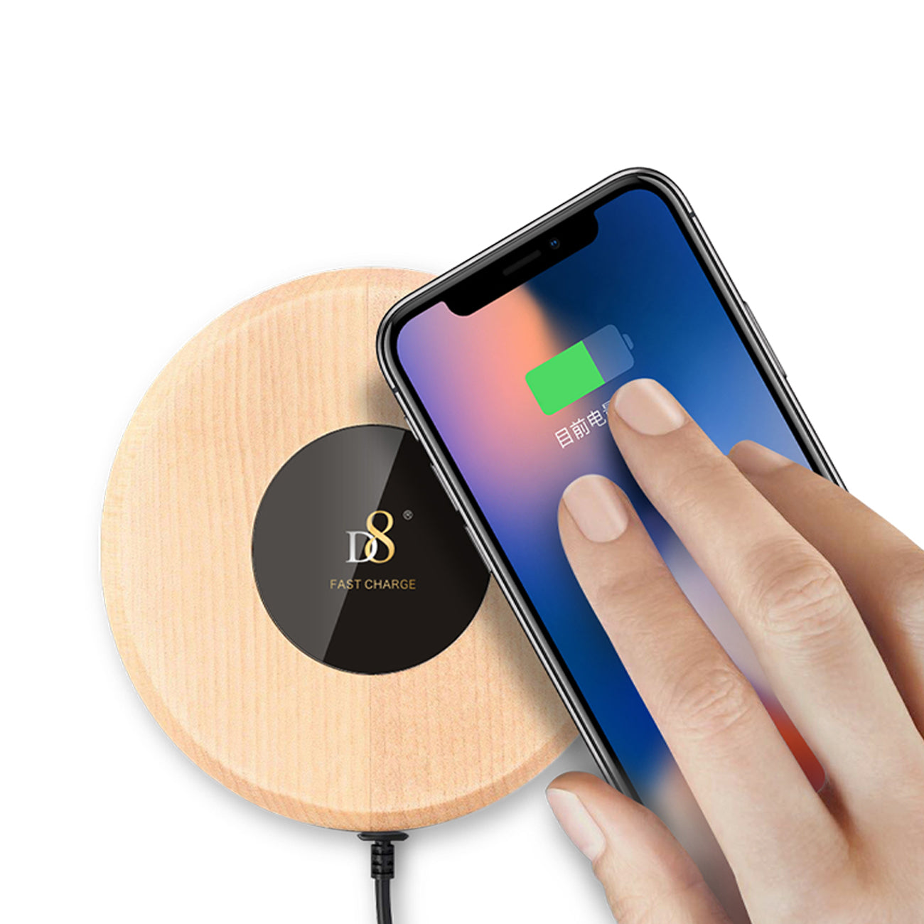 Real Ultra Slim Qi Wireless Charging Pad For iPhone X/ 8/ 8 Plus And More Qi-Enabled Devices