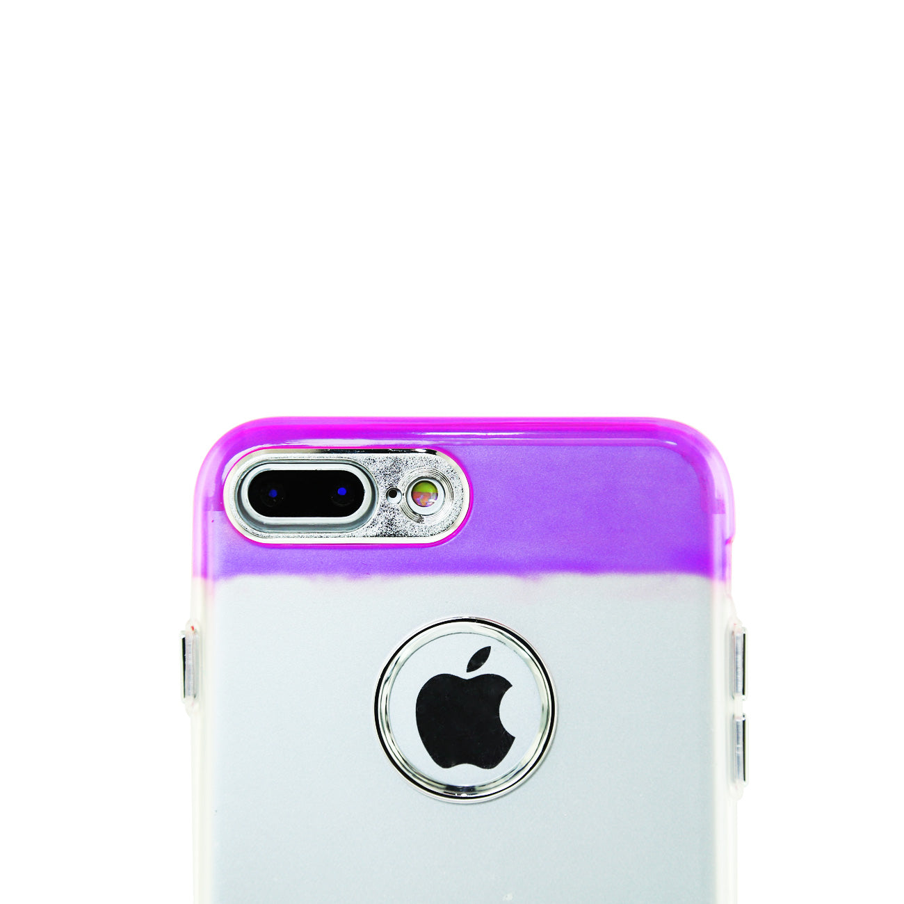 Cover Bumper TPU Soft Protective Flexible Colorful Apple iPhone 7Plus/ 8Plus 5.5 Inch Purple Color