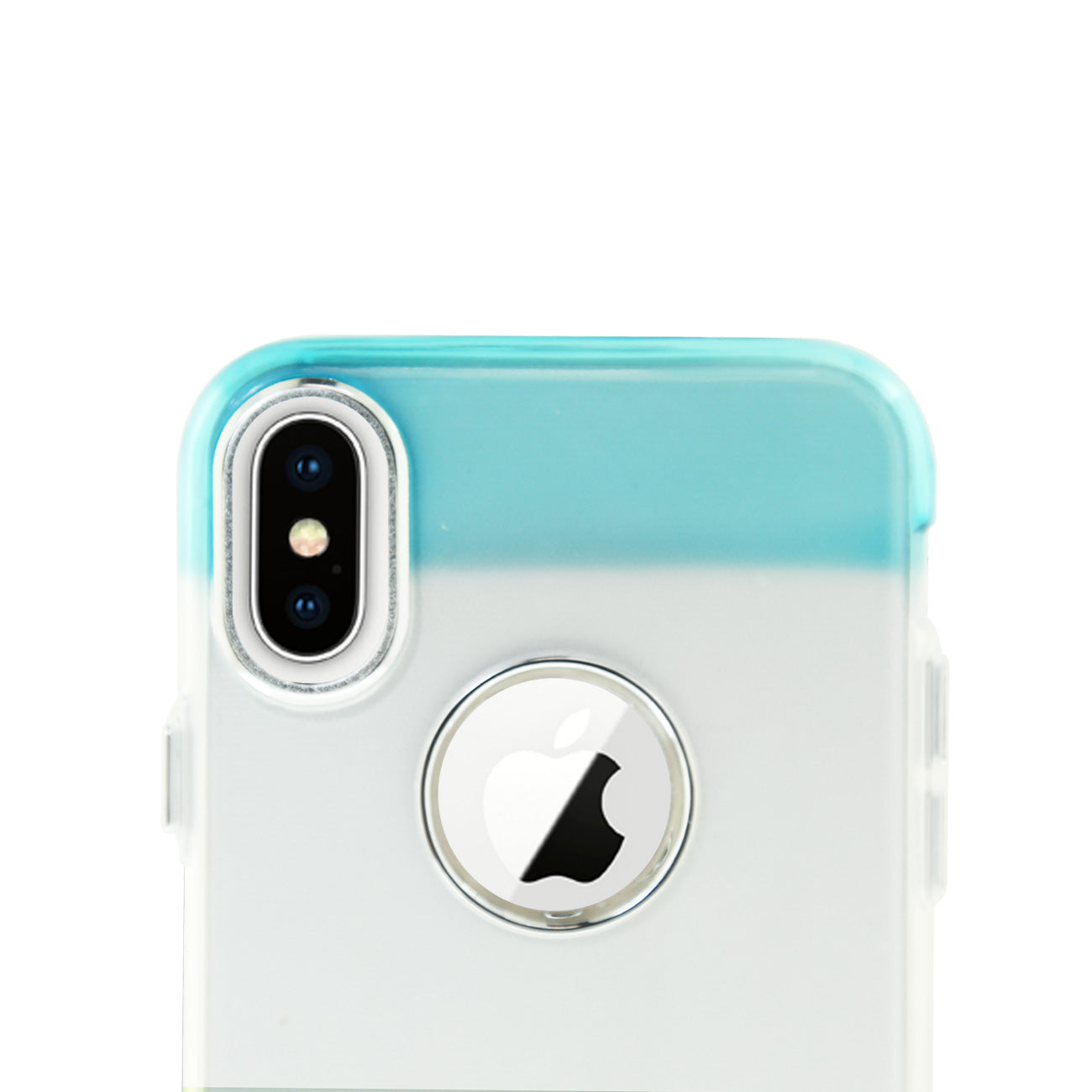 Cover Bumper TPU Soft Protective Flexible Colorful Apple iPhone X 5.8 Blue Color