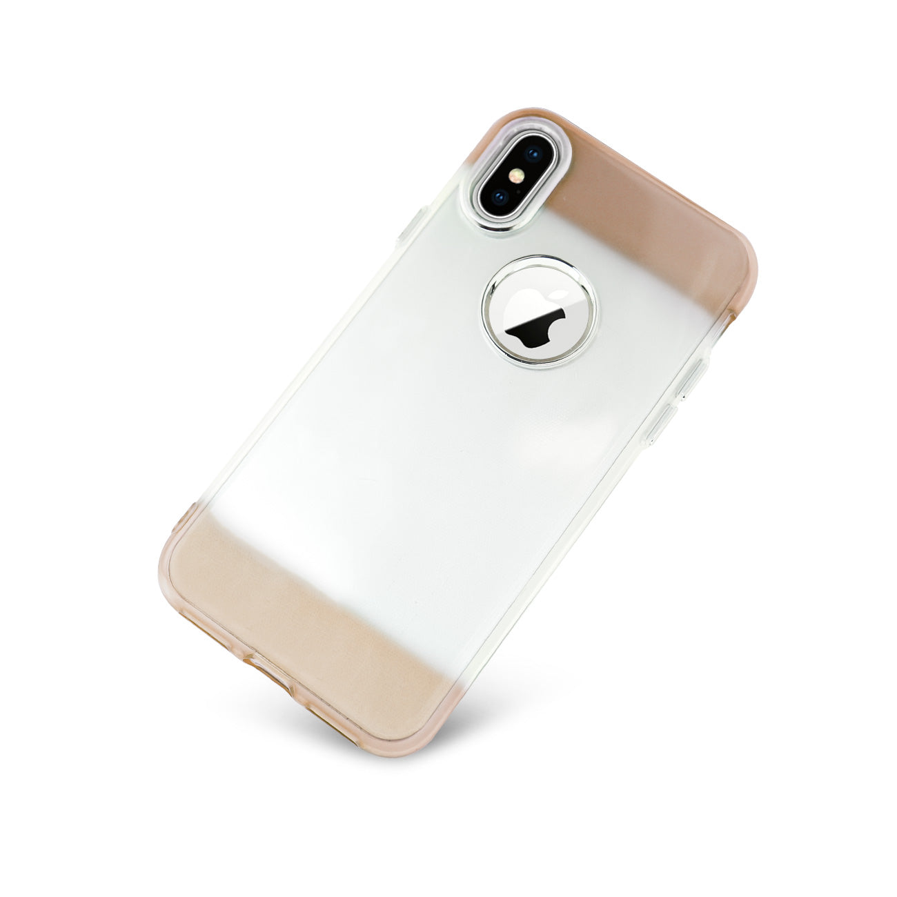 Cover Bumper TPU Soft Colorful Protective Flexible Apple iPhone X 5.8 Inch Brown Color