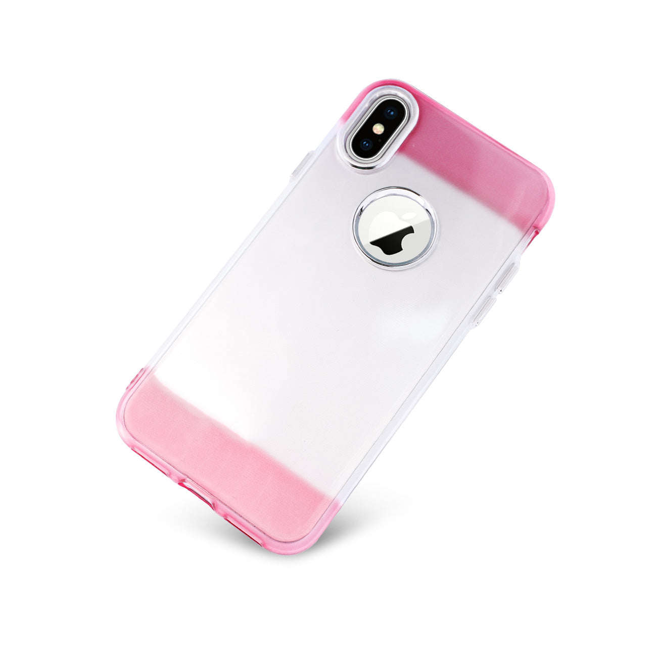 Colorful Protective Flexible Soft TPU Bumper Cover for Apple iPhone X 5.8 inch In Red