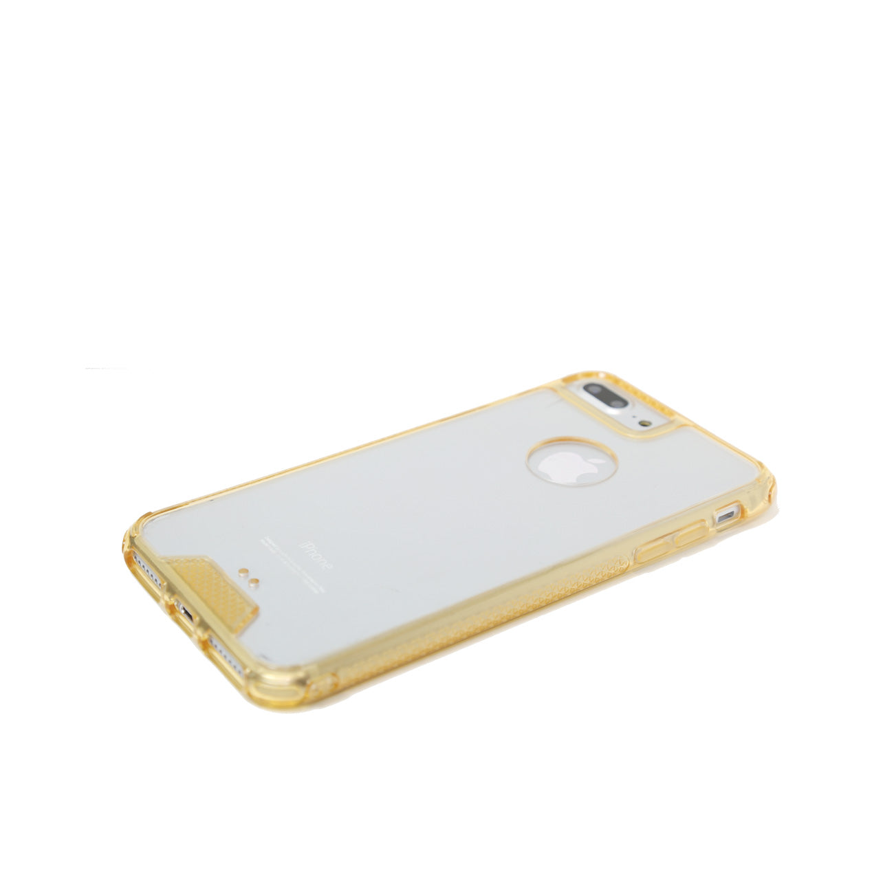 Back Cover Bumper TPU Slim iPhone 7 Plus/ 8 Plus Clear Gold Color