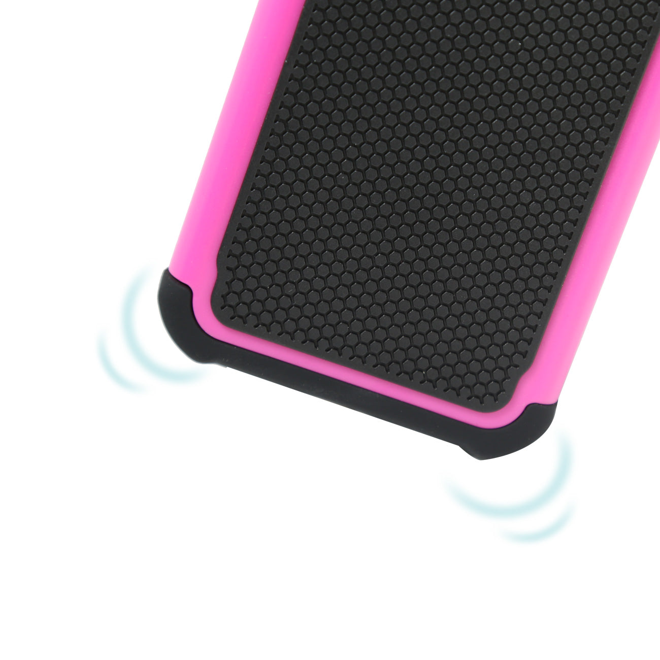 Case Protective Hybrid Dual Layer iPhone 7 Plus/ 8 Plus Hot Pink Color