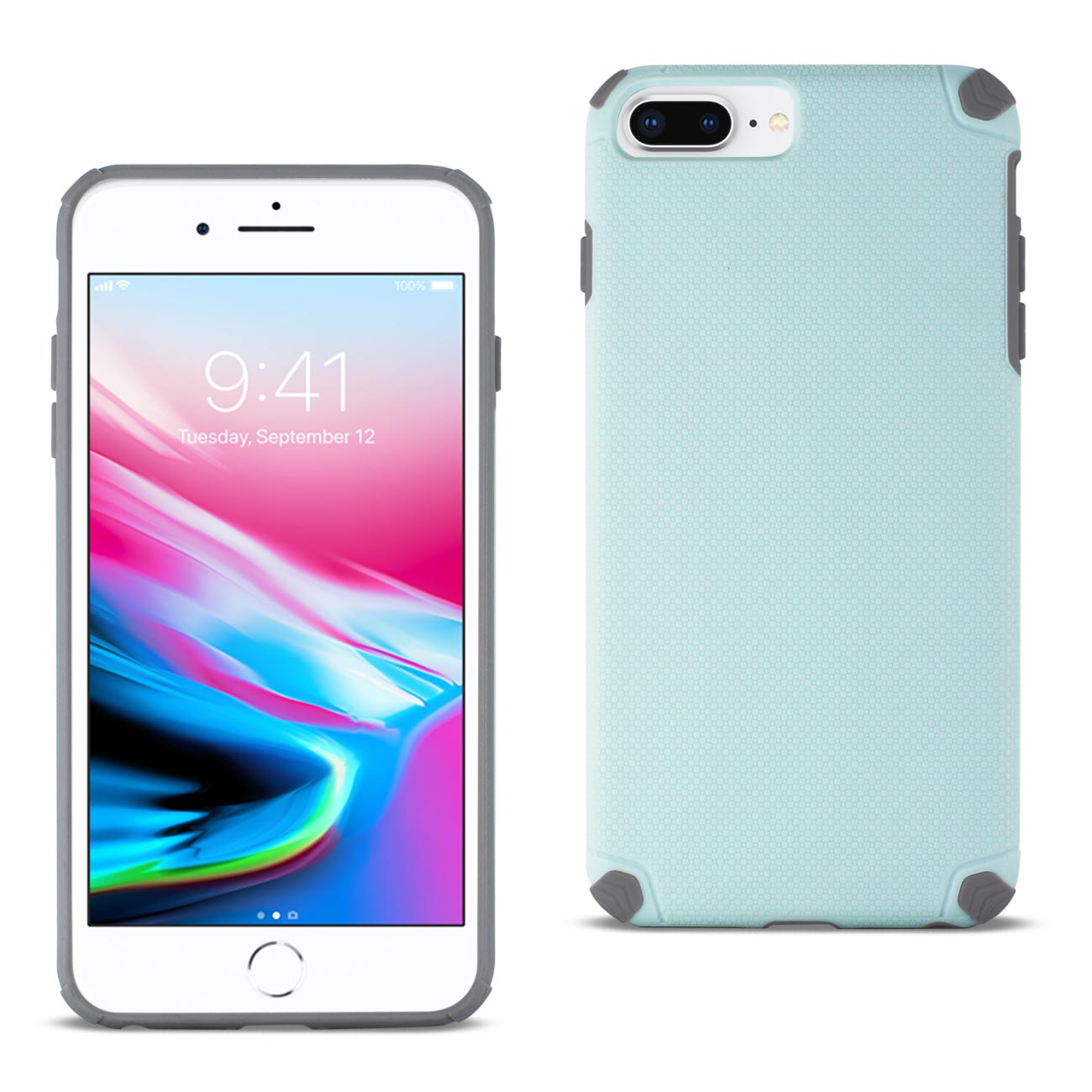 Case Dual Layer Colorful Shockproof iPhone 8 Plus/ iPhone 7 Plus